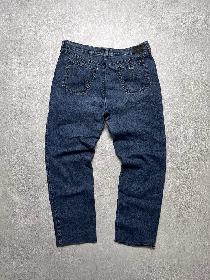 Armani Vintage Armani Pocket Logo Baggy Jeans Y2K 33 Size US 33 - 1 Thumbnail
