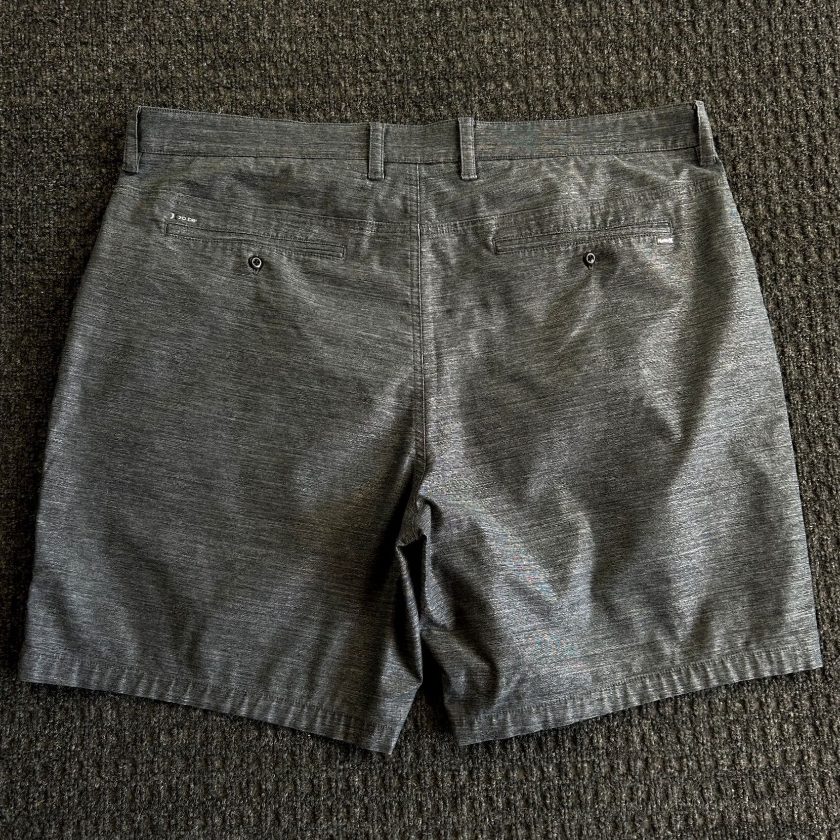 Hurley Hurley H2O-Dri Breathe Walkshorts Mens Shorts 38 Gray Casual Beach Golf Surf Size US 38 / EU 54 - 2 Thumbnail