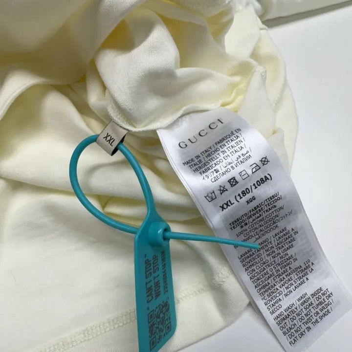 Gucci Gucci Gucci Lido Graphic Short Sleeve T-Shirt -2506 Size US XXL / EU 58 / 5 - 4 Thumbnail