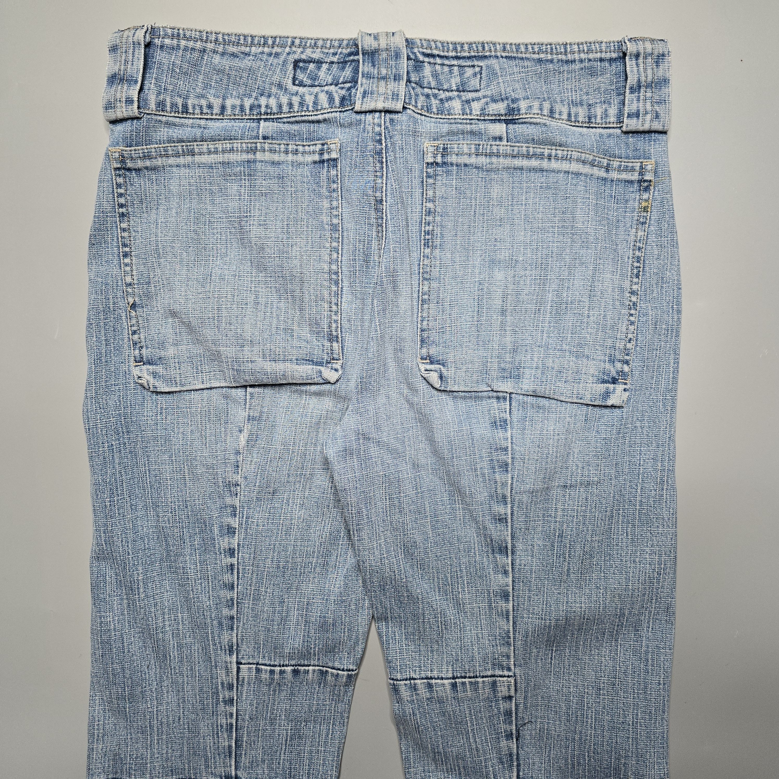 Marithe + Francois Girbaud MF+G - Y2K Bootcut Adjustable Length Jeans Size US 30 / EU 46 - 5 Thumbnail