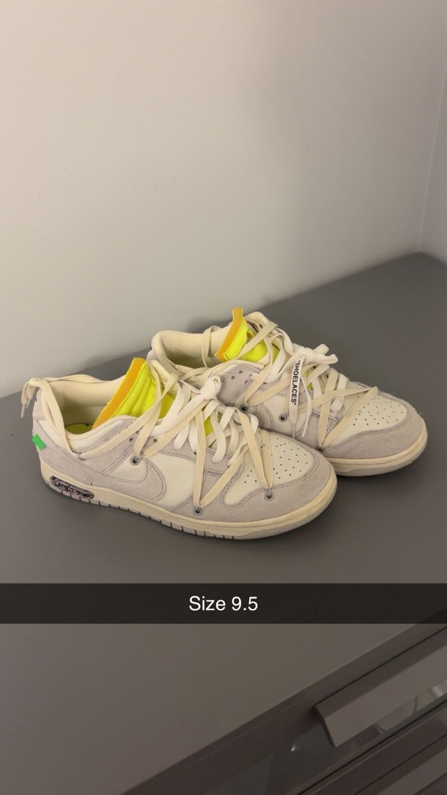 Off-White Off white dunk lot 12 Size US 9.5 / EU 42-43 - 1 Thumbnail