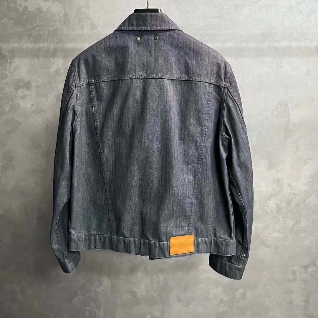 Louis Vuitton louis vuitton blue denim casual jacket Size US L / EU 52-54 / 3 - 2 Thumbnail