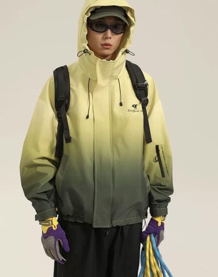 Other Yellow-to-Green Gradient 3-in-1 Hiking Jacket Size US M / EU 48-50 / 2 - 3 Thumbnail