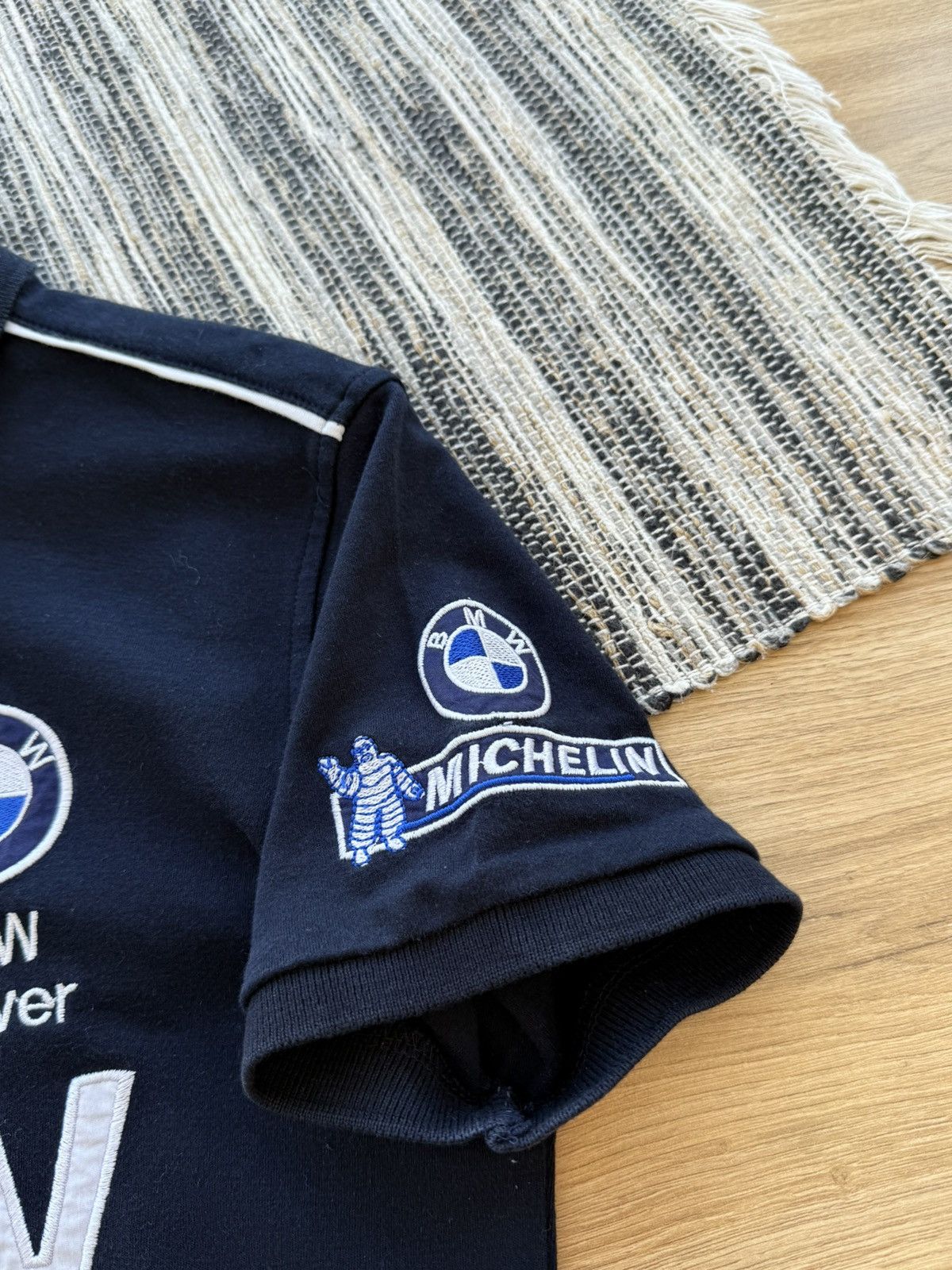 BMW Vintage BMW Power Williams F1 Team Big Logo Racing Polo Sz M Size US M / EU 48-50 / 2 - 5 Thumbnail