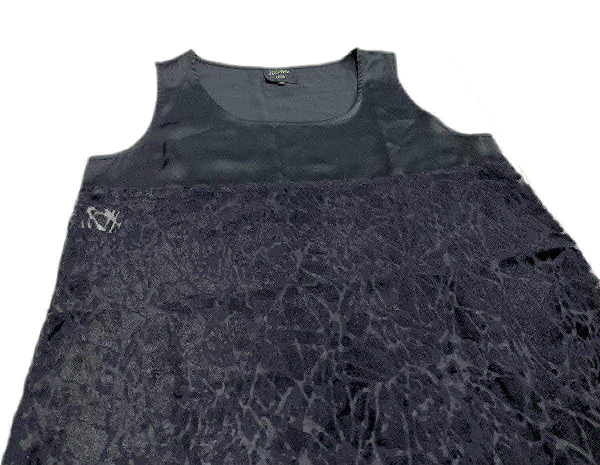 Gaultier Homme Objet × Jean Paul Gaultier 🔥Rare Vintage Jean Paul Gaultier Femme Dress Sheer Floral Size S / US 4 / IT 40 - 1 Thumbnail