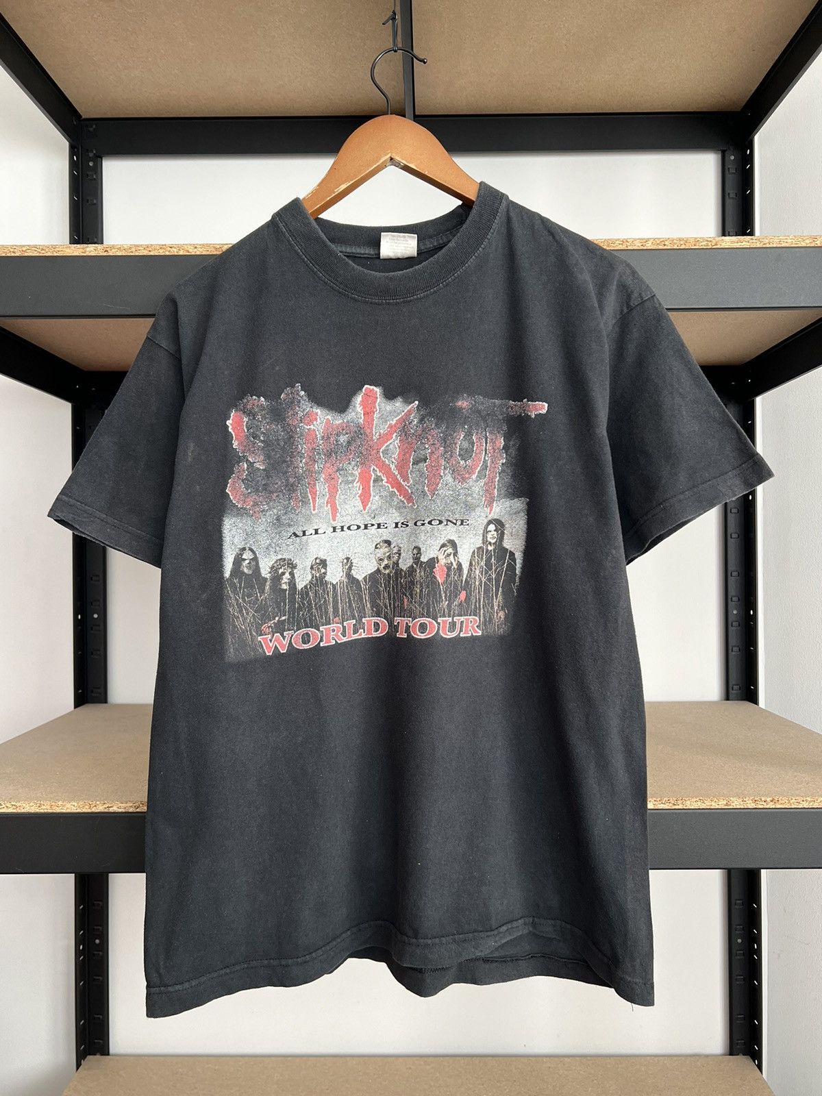 Band Tees Vintage 2008 Slipknot All Hope Is Gone Nu Metal Band T-shirt Size US M / EU 48-50 / 2 - 1 Thumbnail