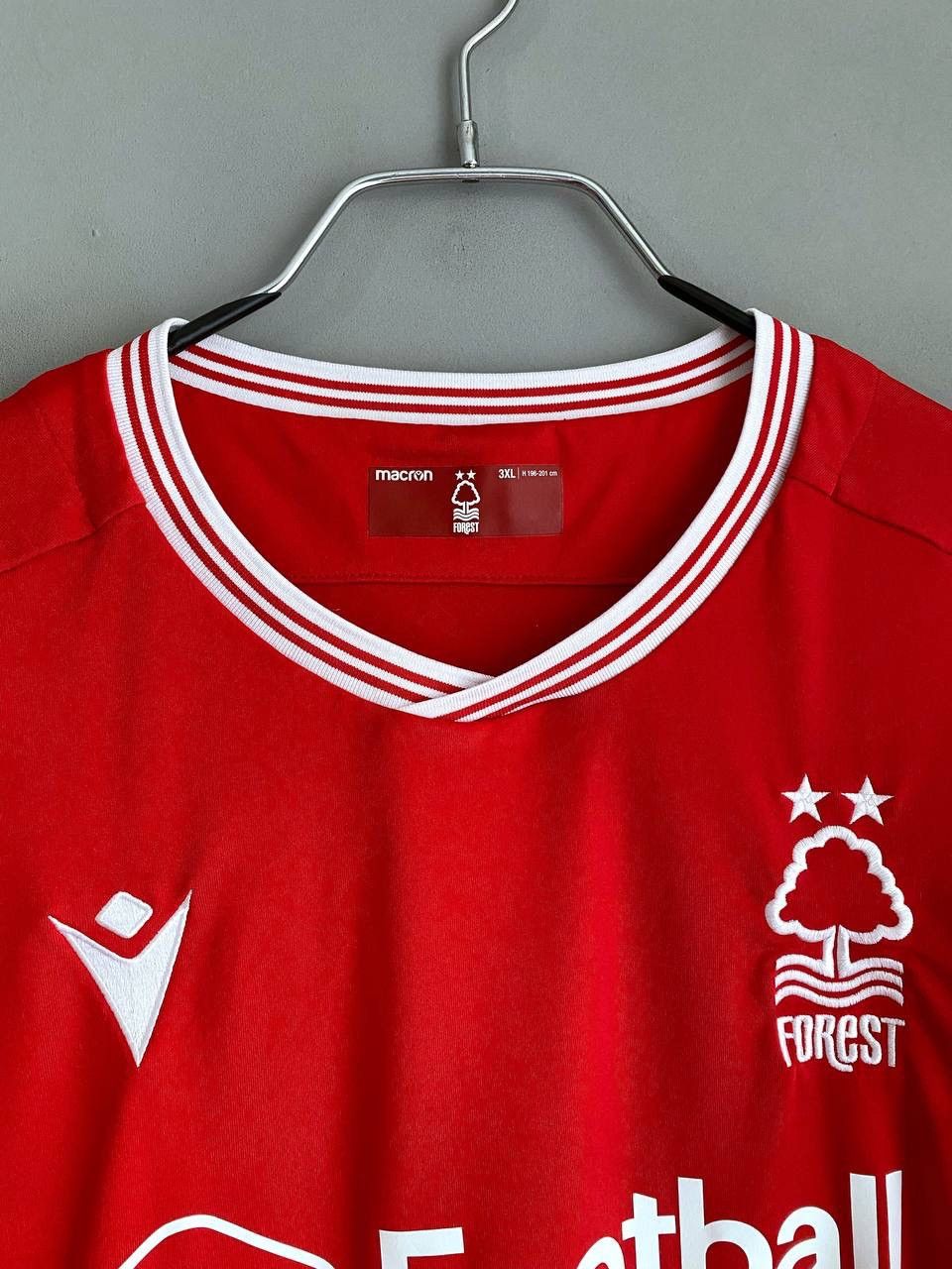 Macron Macron Nottingham Forest 2020/2021 Home Soccer Jersey, XXL Size US XXL / EU 58 / 5 - 10 Thumbnail