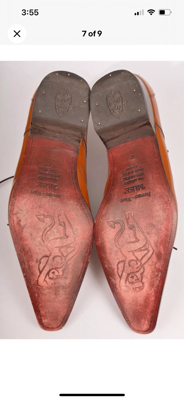Jeffery West Pointed Jeffery West Lace UPS Size US 12 / EU 45 - 5 Thumbnail