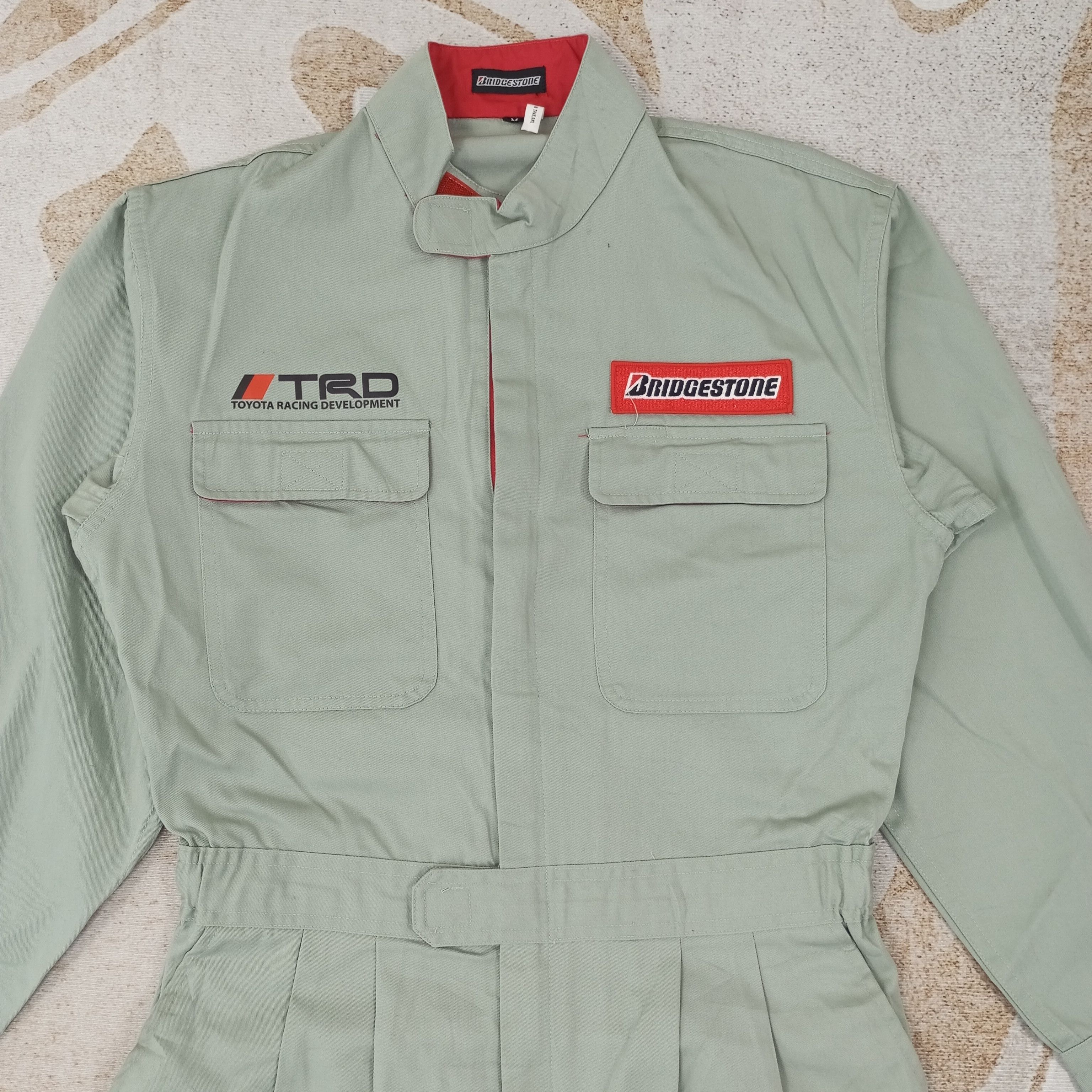 Vintage Bridgestone X TRD Toyota Custom Coverall c231n13 Size US S / EU 44-46 / 1 - 5 Thumbnail