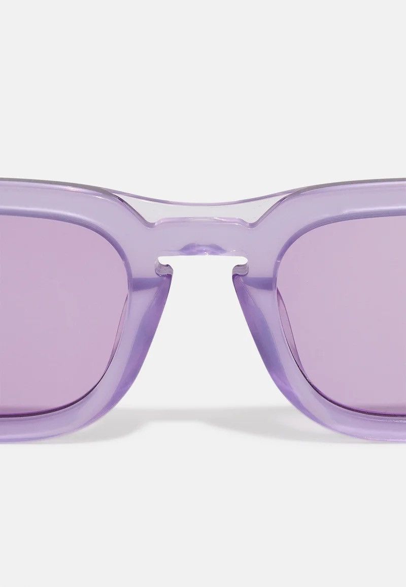 Alexander McQueen × McQ Alexander McQueen !DS! SS23 Alexander Mcqueen MQ0359S Violet Square Sunglasses Size ONE SIZE - 4 Thumbnail