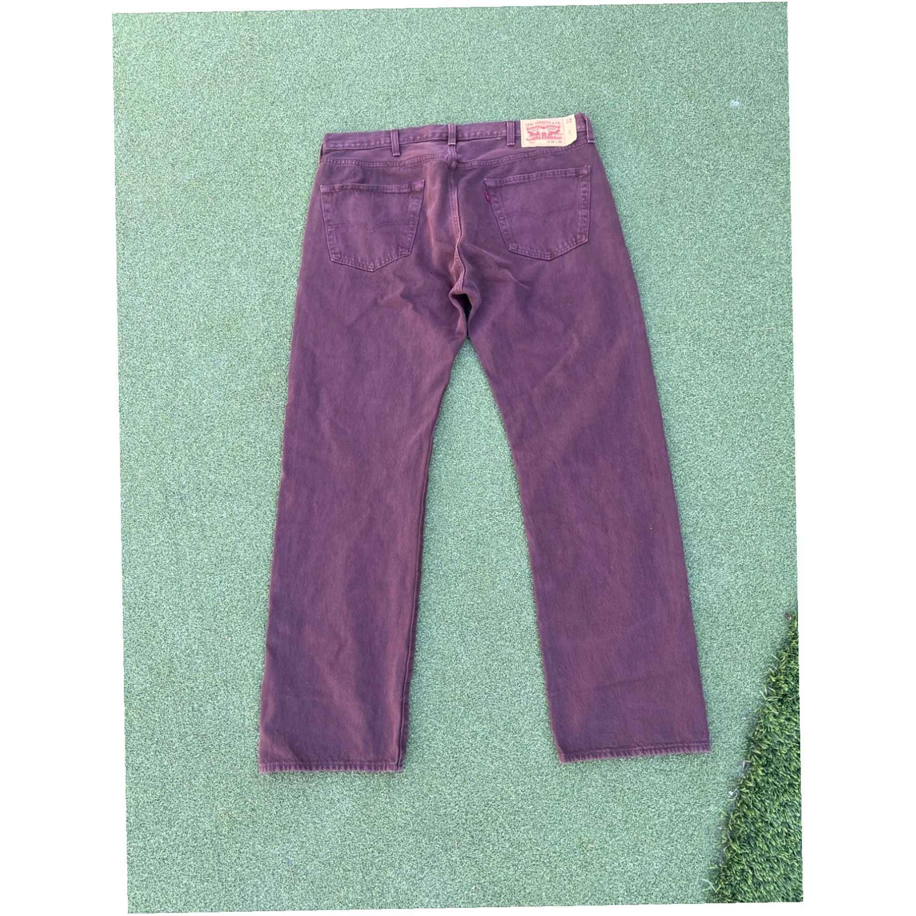Levi’s 501 Original Men's Straight Leg Button Fly Jeans Size 38x32 Denim