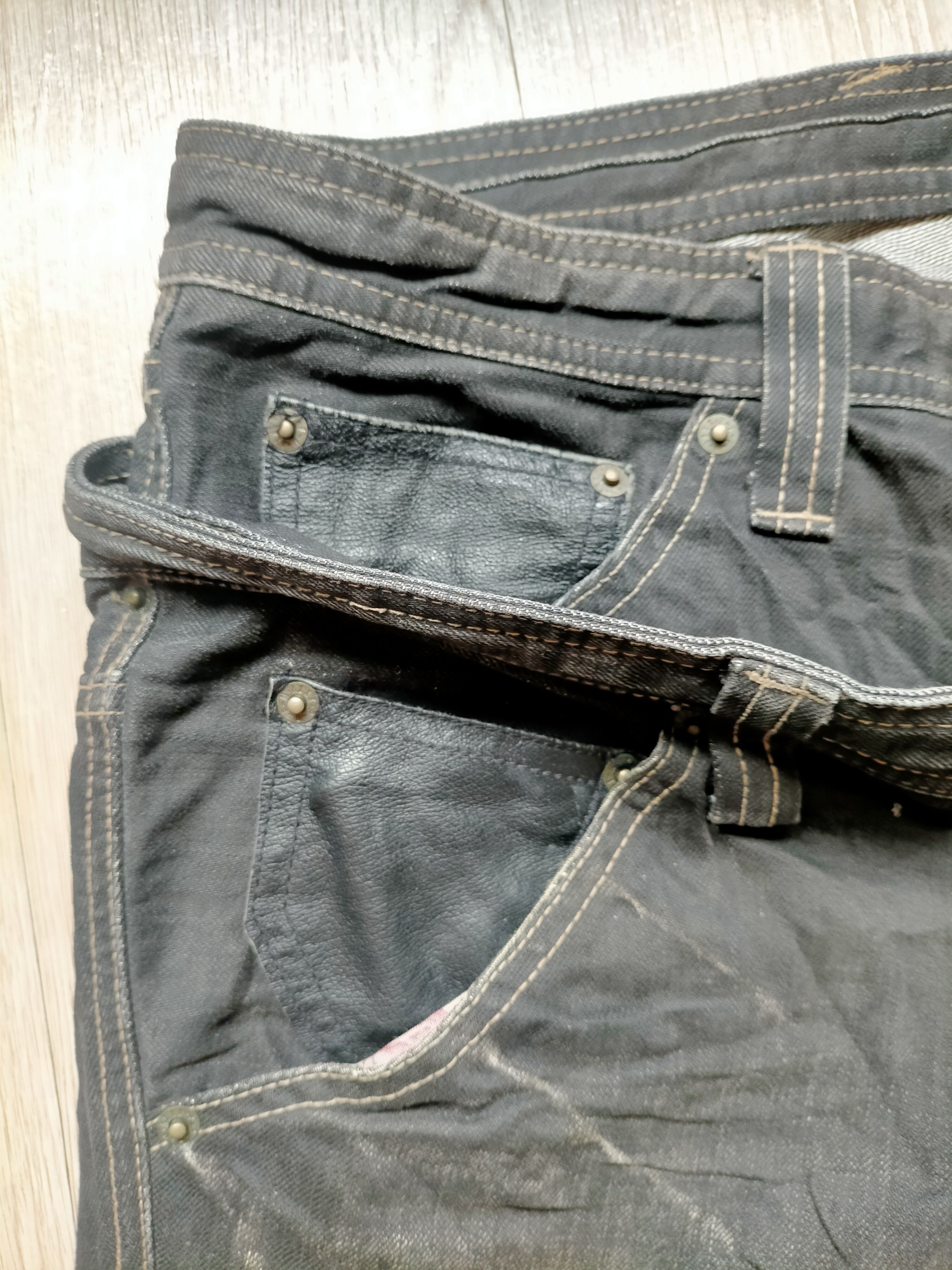 PPFM PPFM Double Waist Japan Black Jeans Size US 32 / EU 48 - 7 Thumbnail