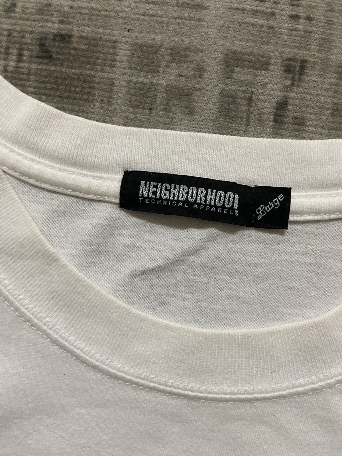 Neighborhood NEIGHBOURHOOD EL VECINDARIO WHITE TEE Size US XL / EU 56 / 4 - 5 Thumbnail