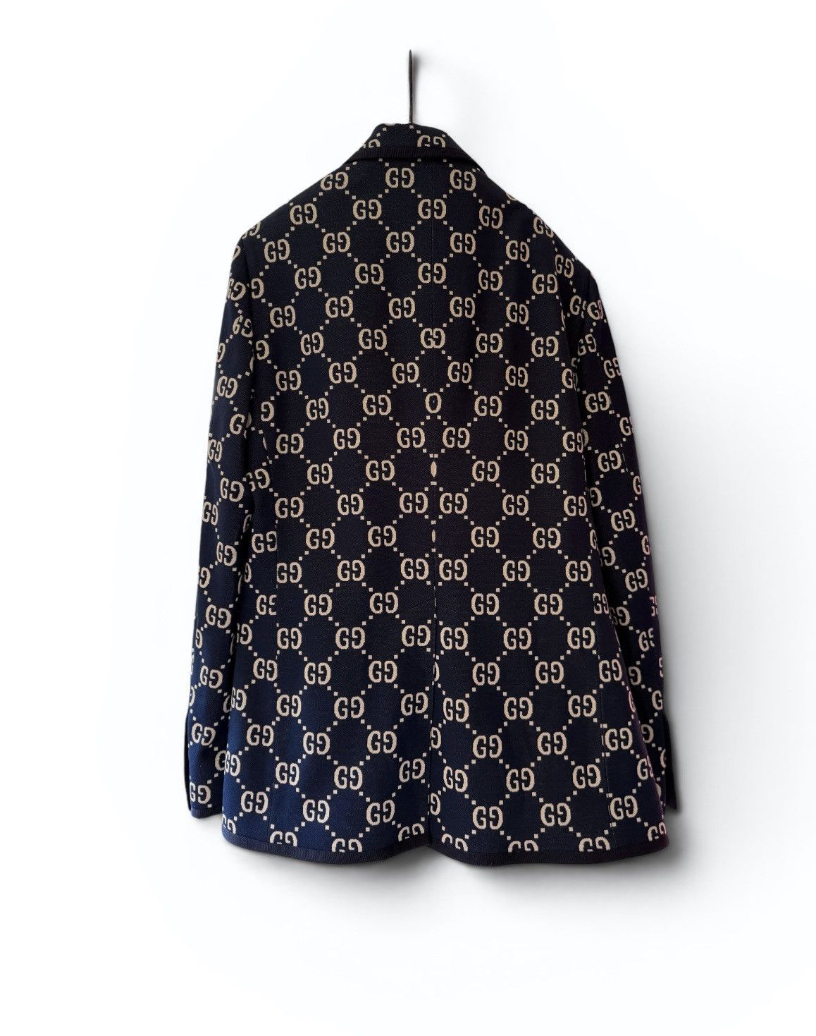 Gucci Gucci GG Jacquard Monogram Blazer Jacket Size US M / EU 48-50 / 2 - 2 Thumbnail