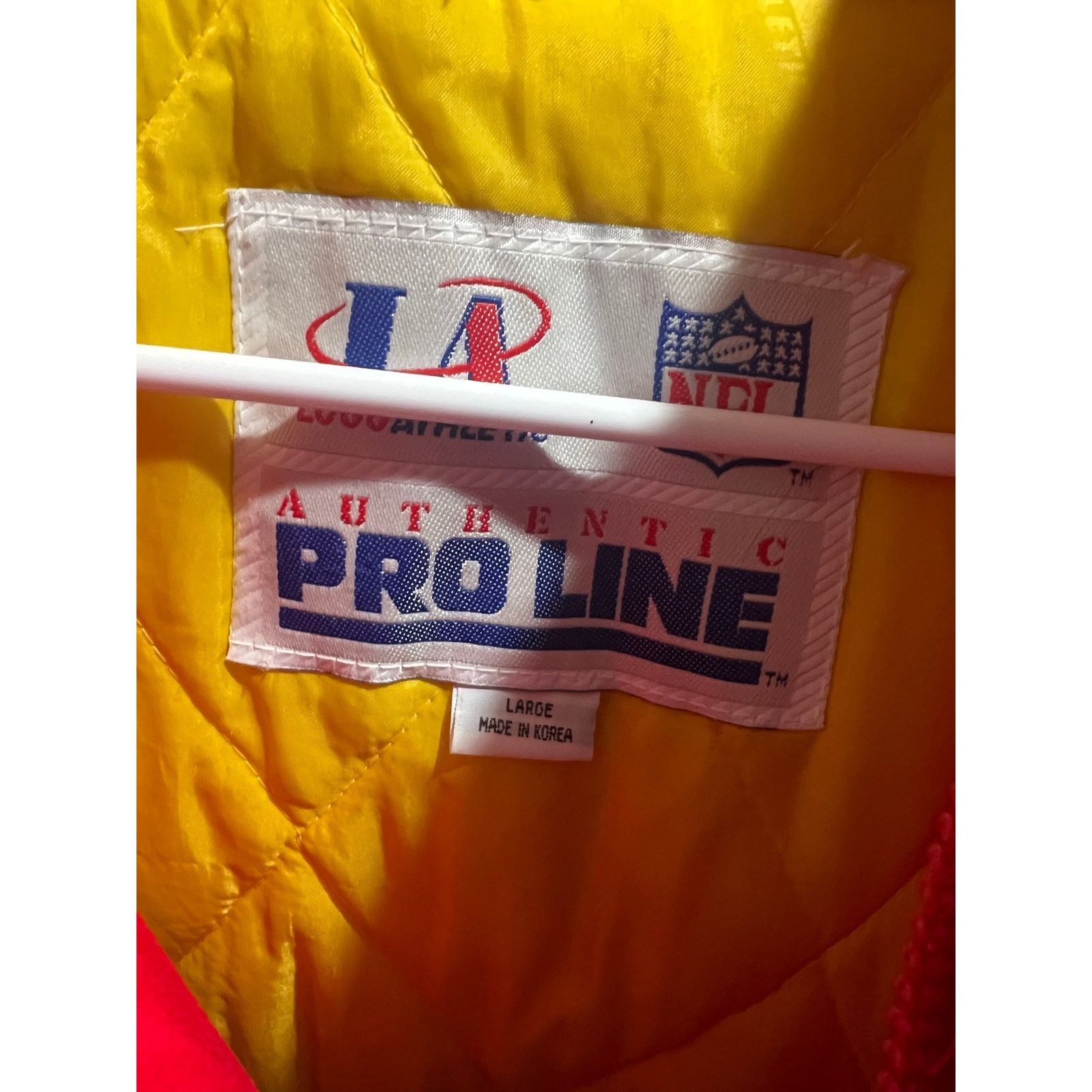 Logo Athletic Vintage Kansas City Chiefs Jacket Logo Athletic Pro Line Size US L / EU 52-54 / 3 - 4 Thumbnail