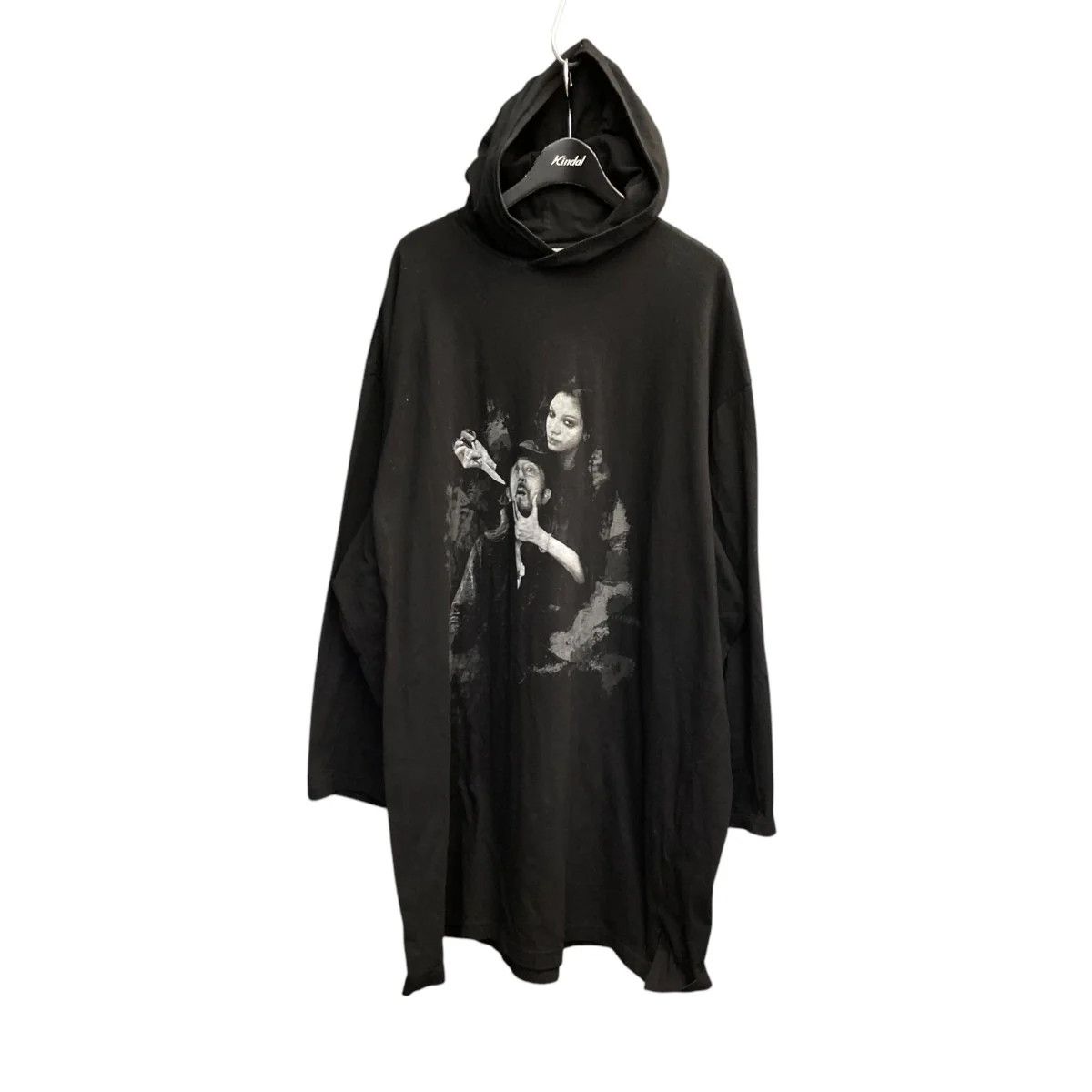Yohji Yamamoto Yohji Yamamoto pour homme 21SS PRINT HOOD LONG SLEEVES Size US L / EU 52-54 / 3 - 1 Thumbnail