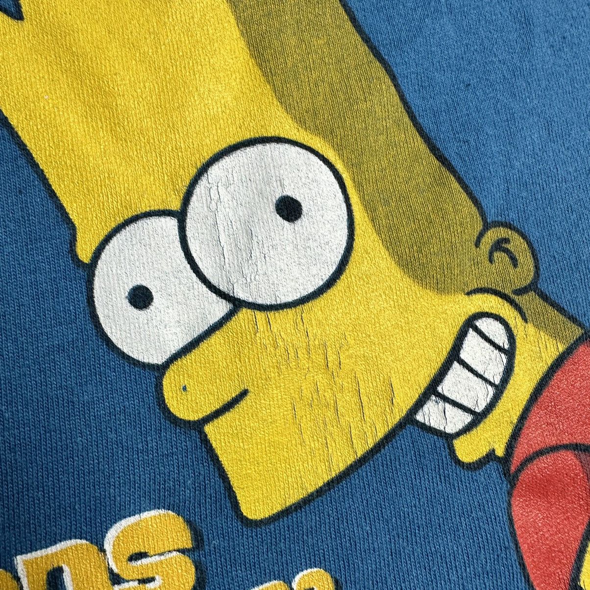 Cartoon Network The Simpsons 2001 Bart Vintage StreetWear Movie FoxKids 90s Size US XL / EU 56 / 4 - 3 Thumbnail
