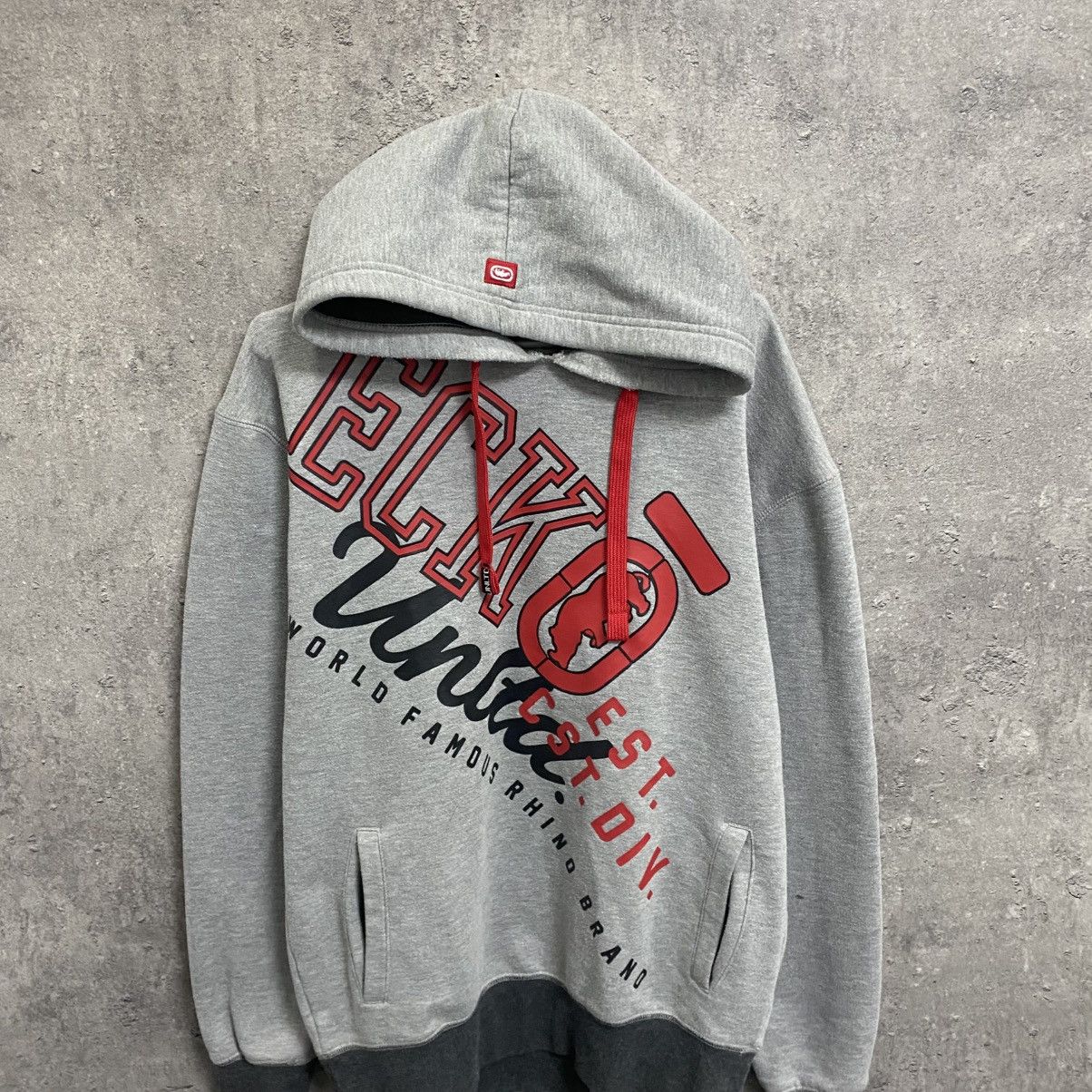 Ecko Unltd. Vintage Ecko Unltd Hoodie Big Logo Rap Hip Hop Y2k Size US S / EU 44-46 / 1 - 4 Thumbnail
