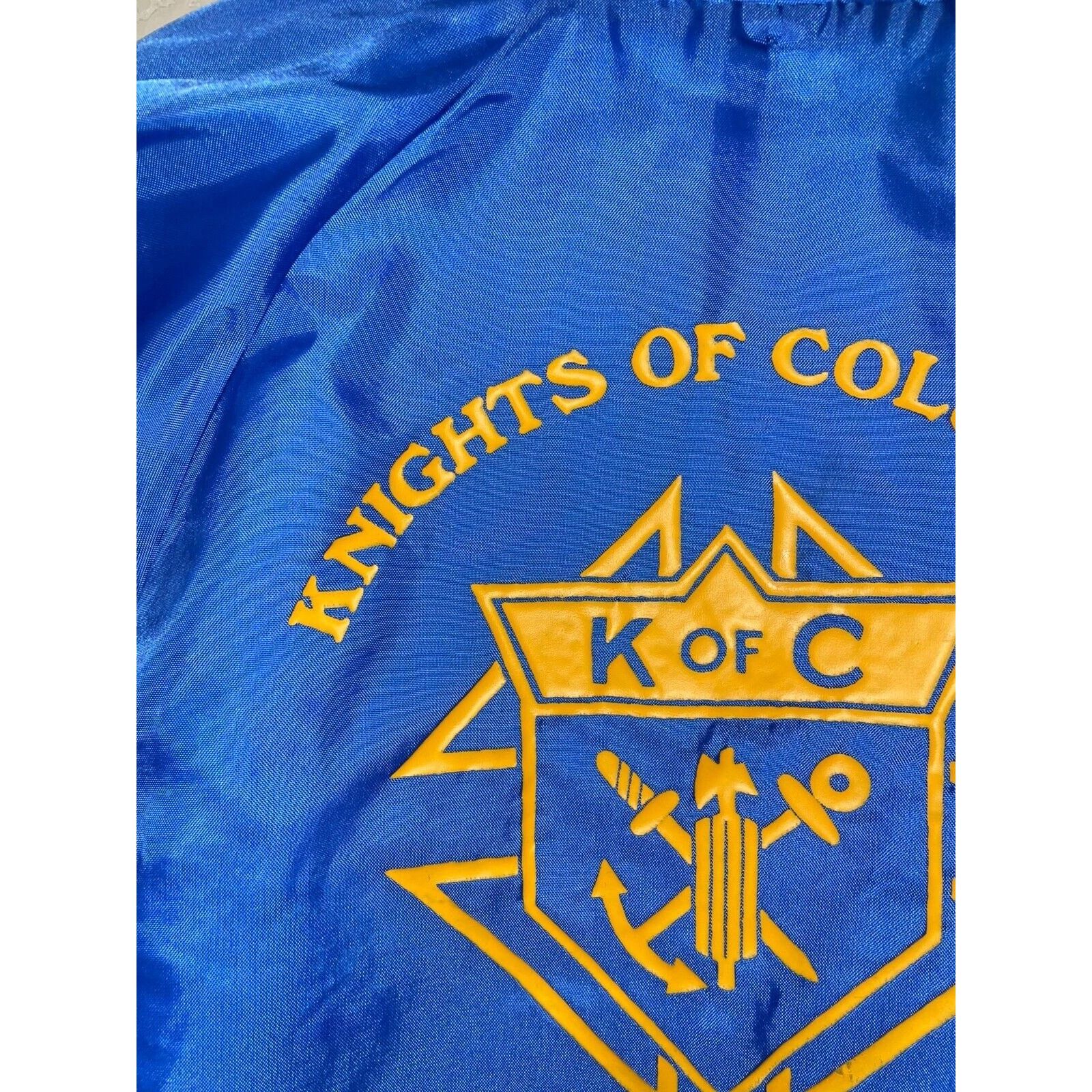 Vintage Vintage Knights Of Columbus Jacket Gillette Blue 80s VTG L Size US XL / EU 56 / 4 - 10 Thumbnail