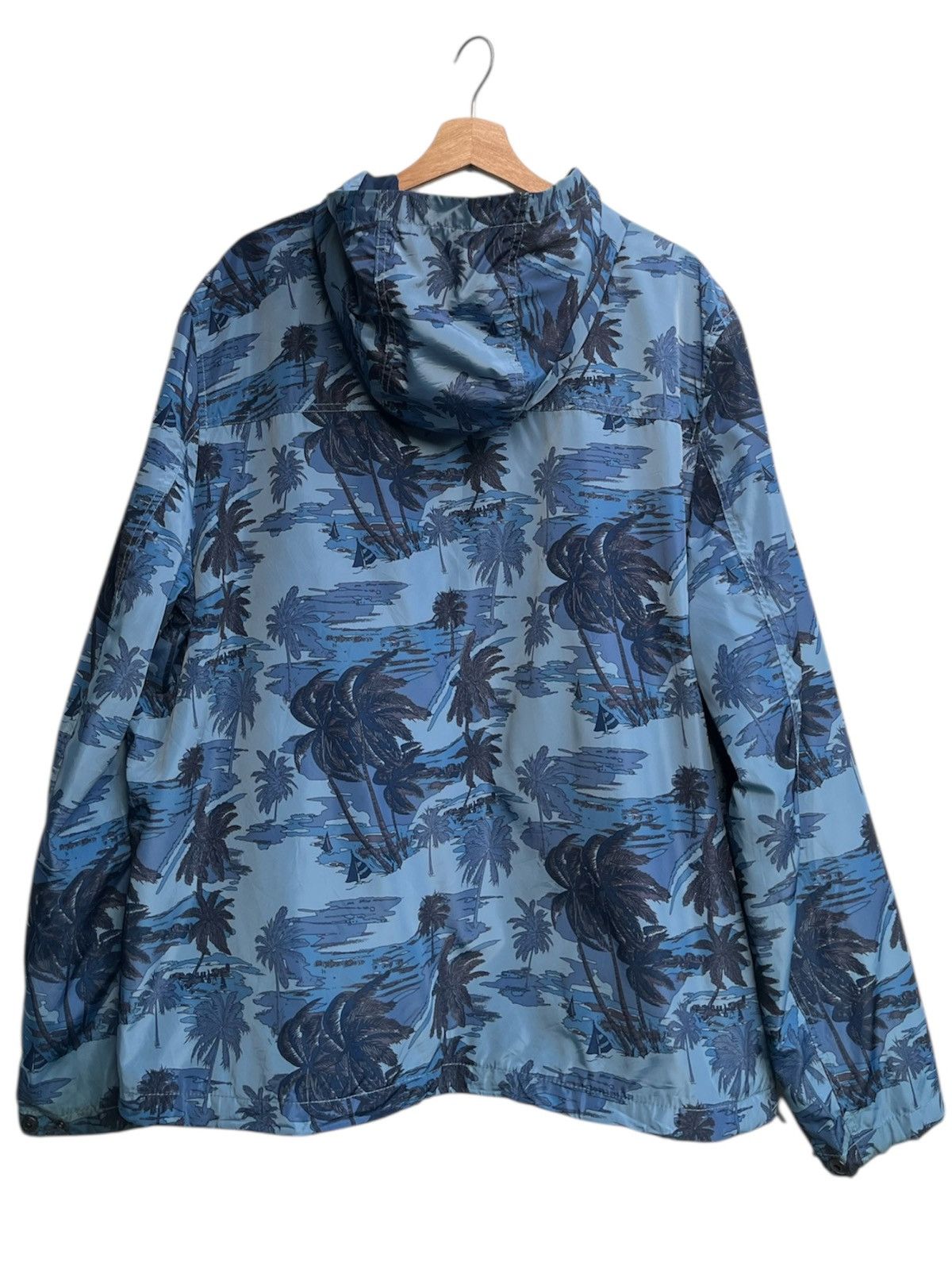 Levi's Beautiful Levi's Hawaiian Aloha Half Zip Windbreaker Size US XL / EU 56 / 4 - 3 Thumbnail