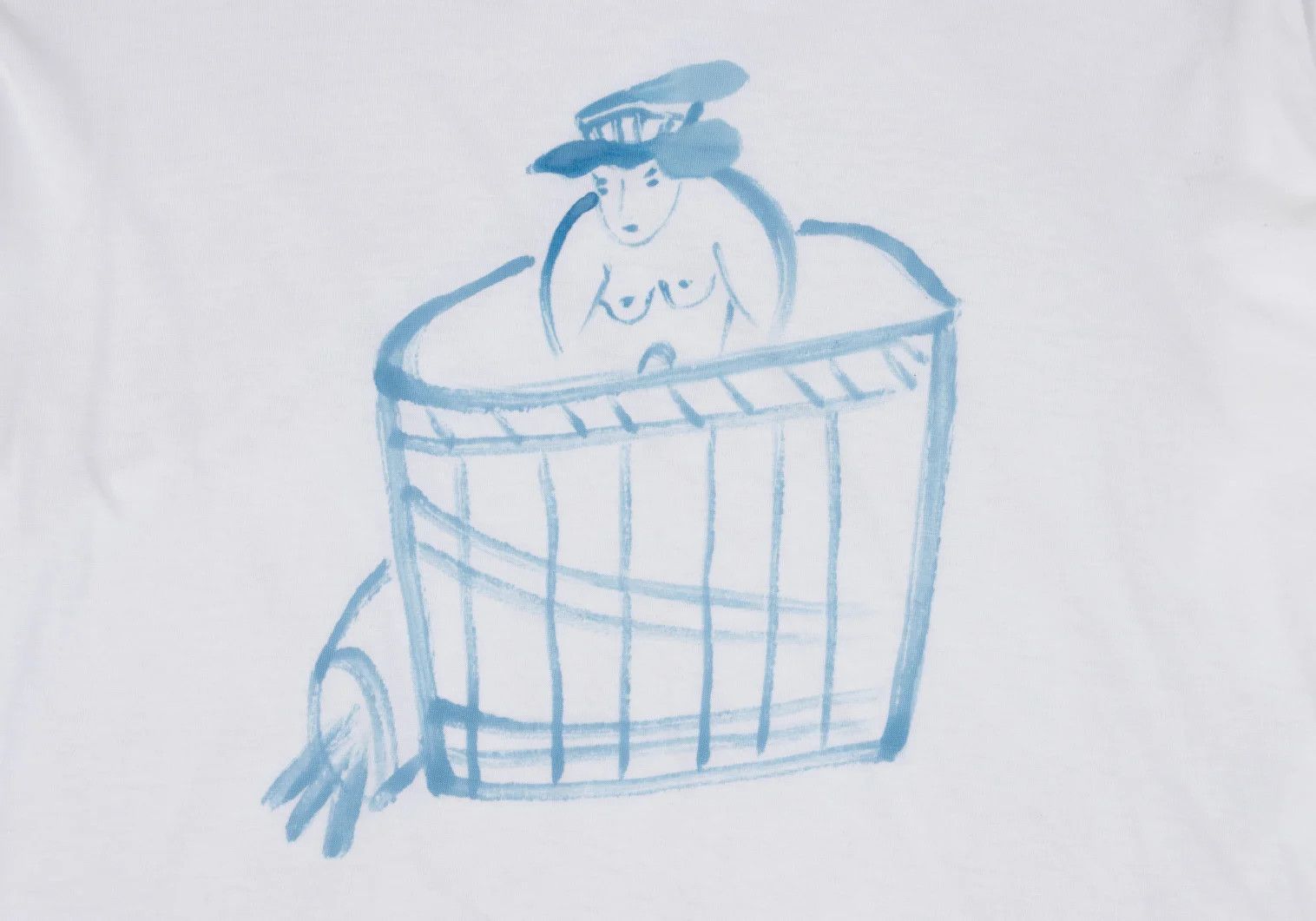 Yohji Yamamoto Yohji Yamamoto Drawing Print T-Shirt Size US M / EU 48-50 / 2 - 4 Thumbnail