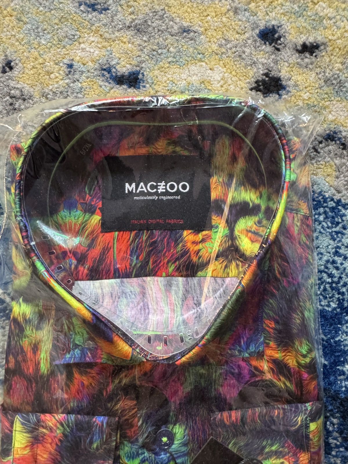 Maceoo Maceoo Fibonacci Trippy Lion LS Shirt Size US XL / EU 56 / 4 - 3 Thumbnail