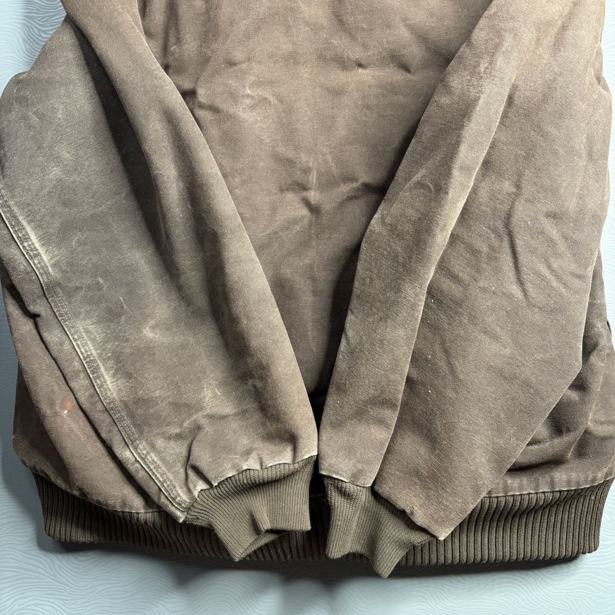 Carhartt × Vintage Vintage Y2k Carhartt J130 DKB Dark Brown Hooded jacket Size US L / EU 52-54 / 3 - 6 Thumbnail