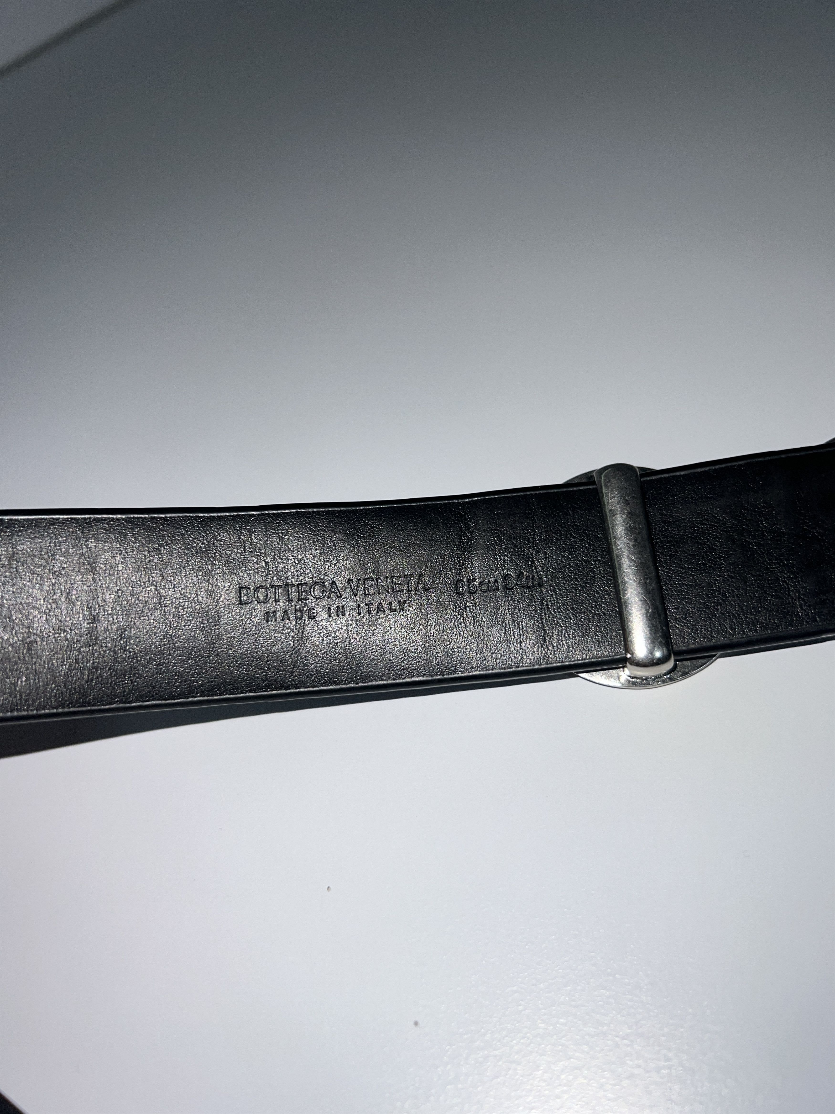 Bottega Veneta Bottega Veneta Studded Leather Belt Black 34inches / 85cm Size 34 - 11 Thumbnail