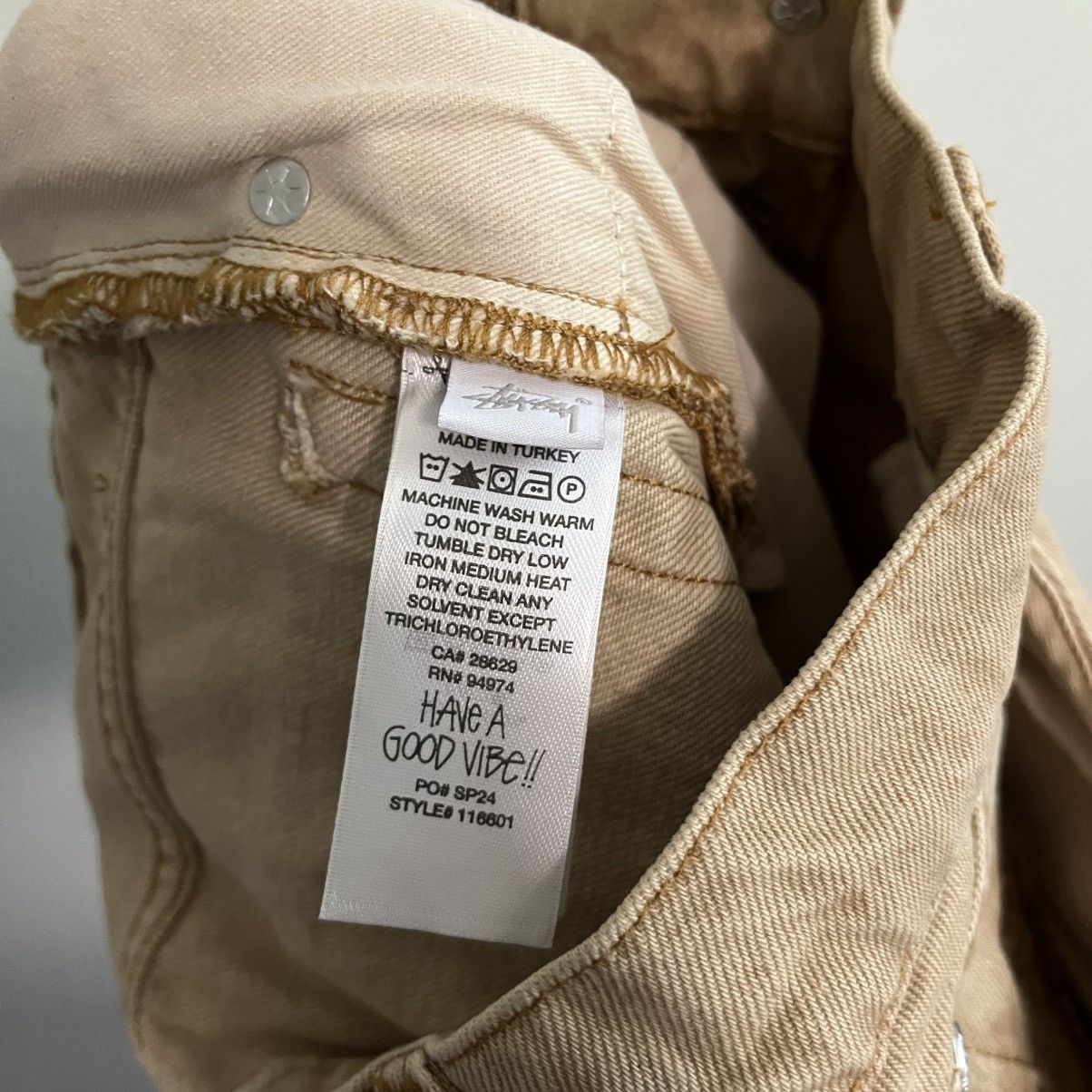 Stussy Classic Jean Denim Size US 28 / EU 44 - 11 Thumbnail