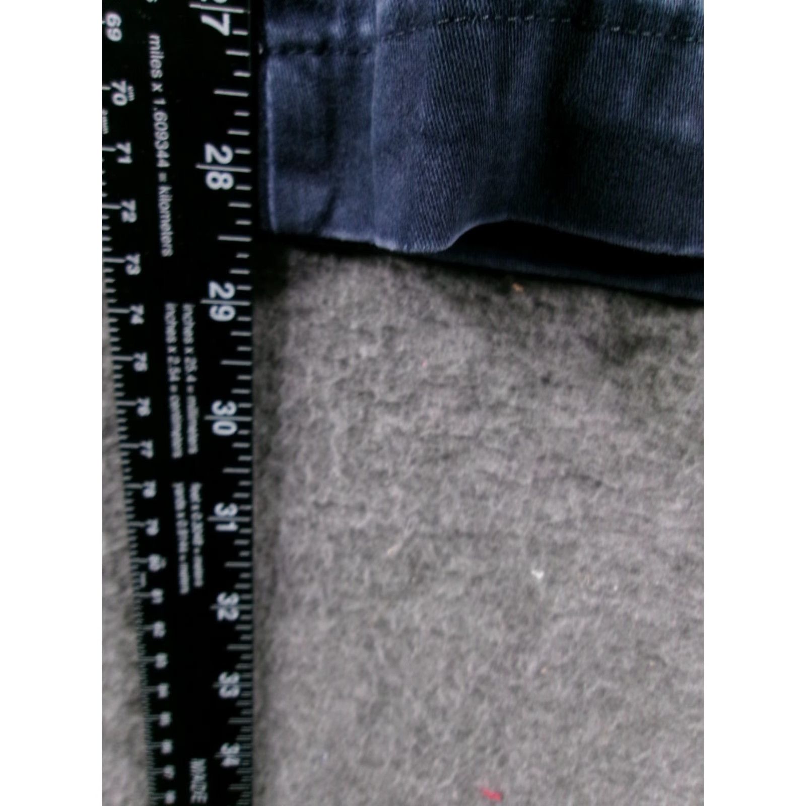 Lee Lee Pant Women 10P Petite Blue Chino Flat Front Mid Rise Casual Office Everyday Comfort Pockets Slim Straight Leg 28in Inseam Womens Size 32" / US 10 / IT 46 - 6 Thumbnail