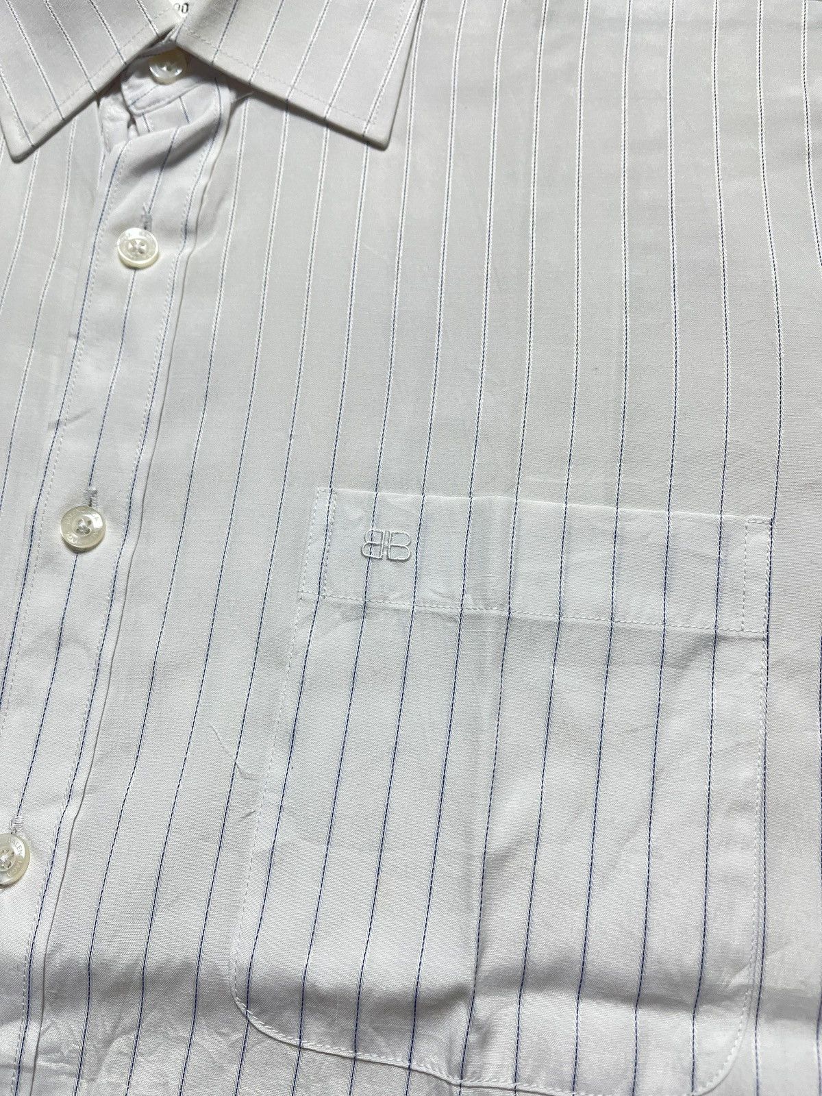 Balenciaga Vintage Balenciaga shirt Size US L / EU 52-54 / 3 - 3 Thumbnail