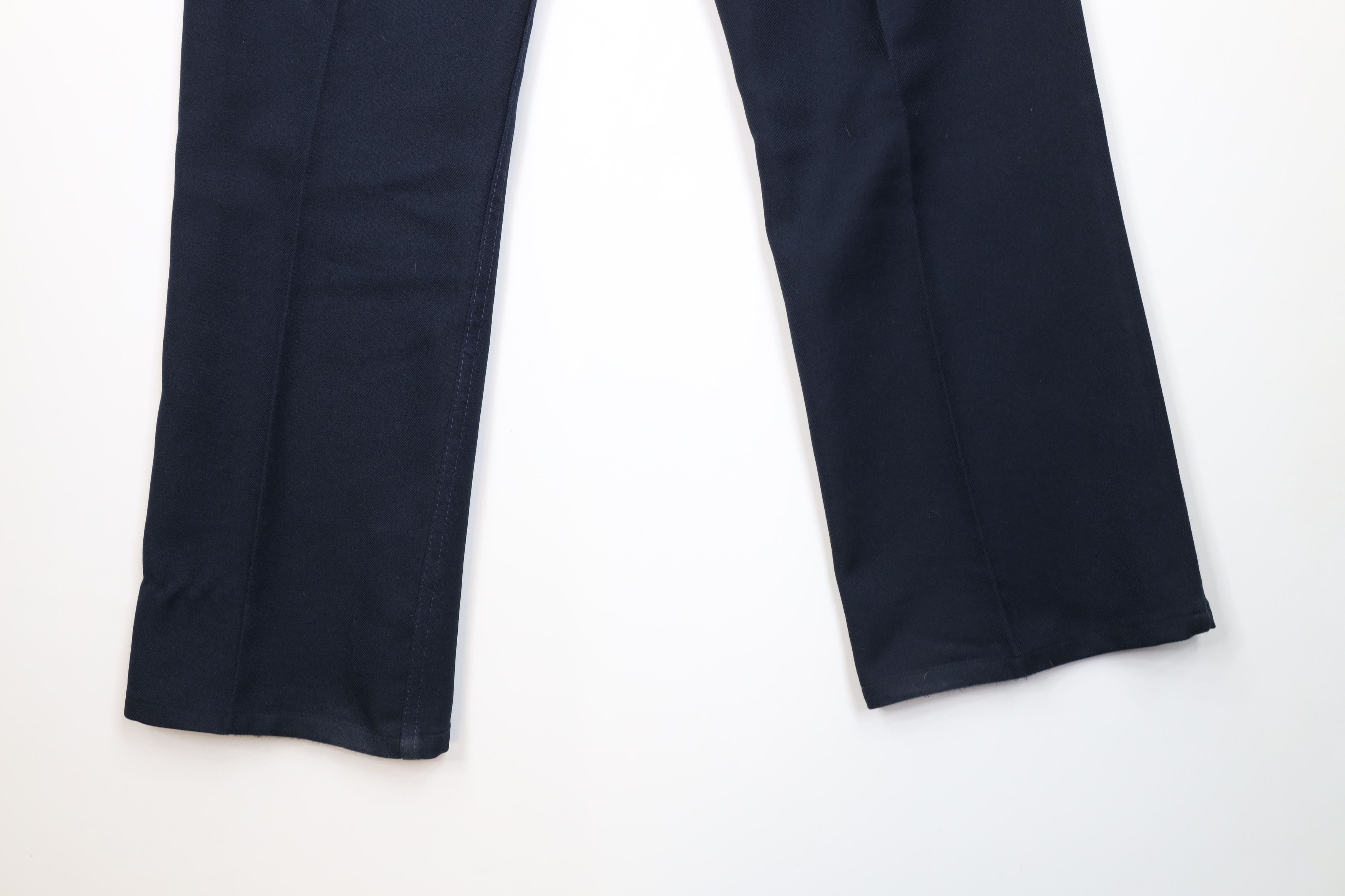 Wrangler Vintage 70s Wrangler Wide Leg Knit Chino Pants Blue USA Size US 40 / EU 56 - 10 Thumbnail