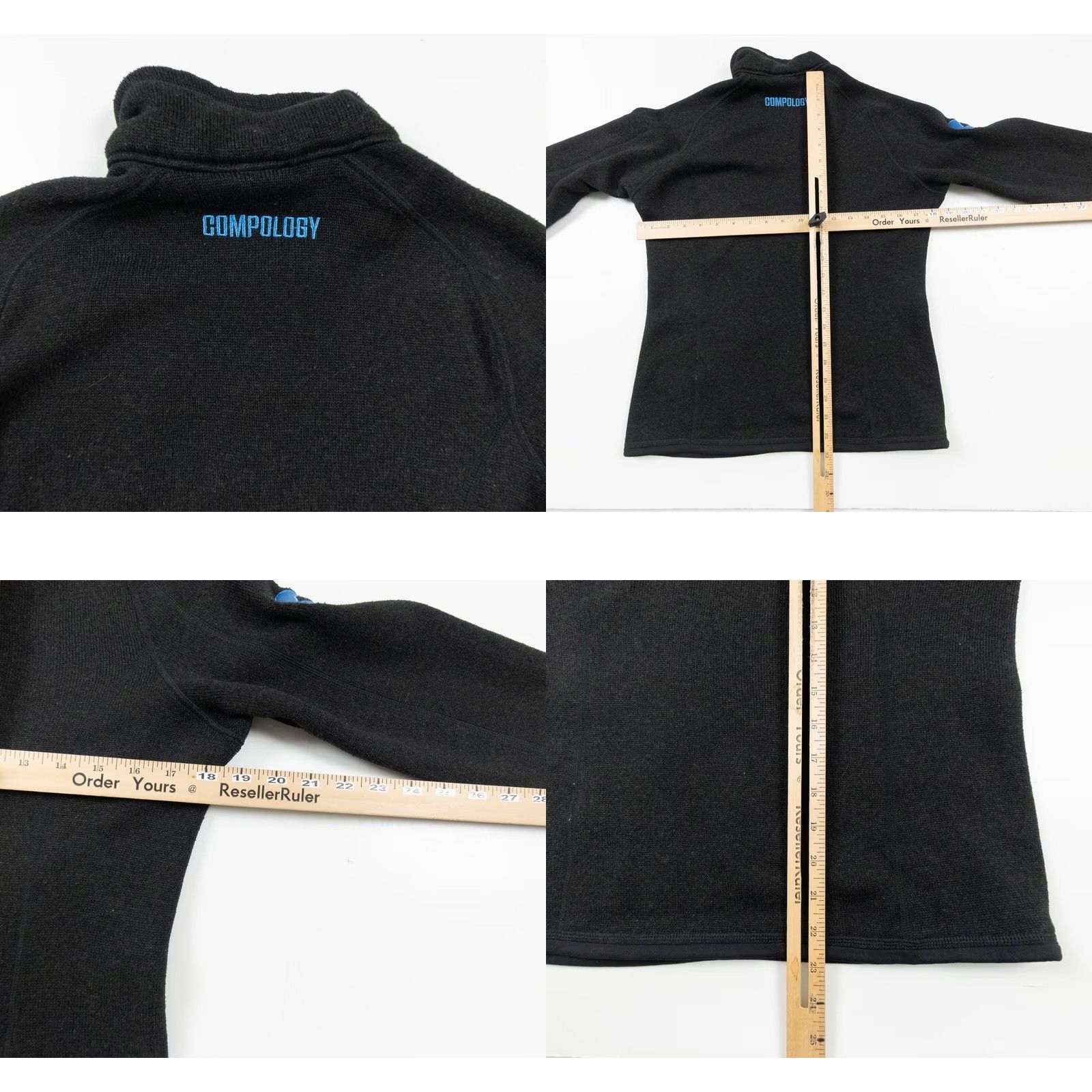 Patagonia Patagonia Sweater Womens Small Black Better Sweater 1/4 Zip Pullover Ladies Size S / US 4 / IT 40 - 8 Thumbnail