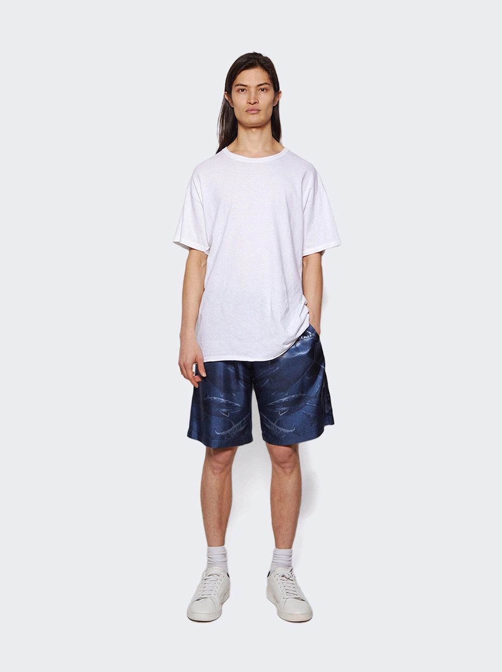 Burberry o1mle0326 Casual Shorts in Blue Size US 30 / EU 46 - 2 Thumbnail