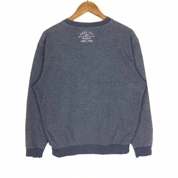 Hang Ten Vtg HANG TEN Sweatshirt Crewneck Spellout Big Logo Jumper Size US L / EU 52-54 / 3 - 4 Thumbnail