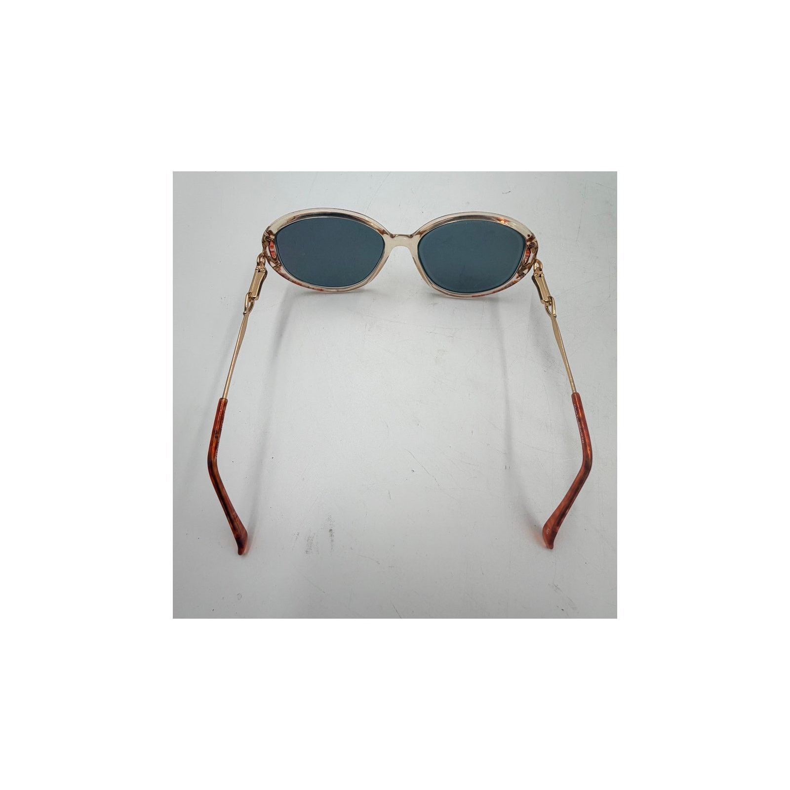 Gloria Vanderbilt Vintage Gloria Vanderbilt Zyloware Sunglasses Frame Beige Size ONE SIZE - 6 Thumbnail
