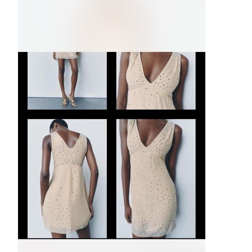 Zara Zara Sparkly Mini Dress Size M Brand New With Tag Size M / US 6-8 / IT 42-44 - 7 Thumbnail