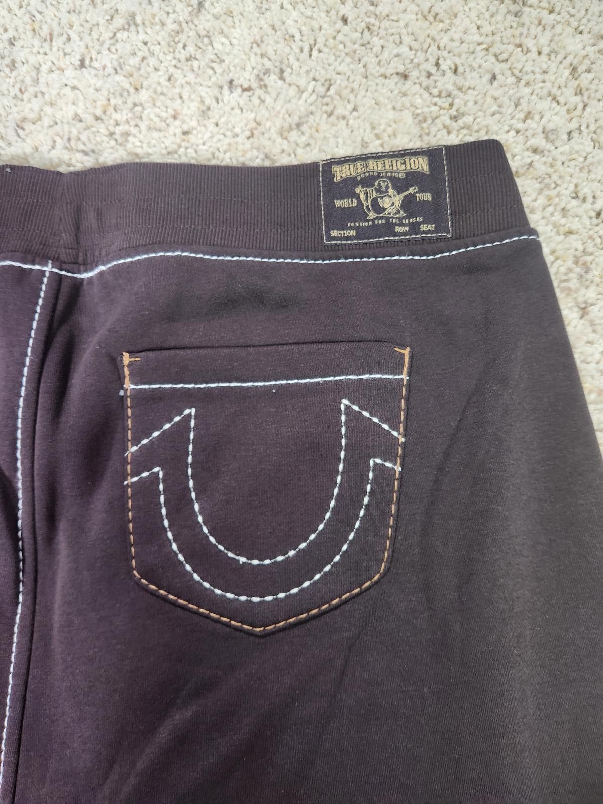 True Religion NEW True Religion Pull-On Flare Jeans Black Anniversary 2XL Size 42" / US 20 - 2 Thumbnail