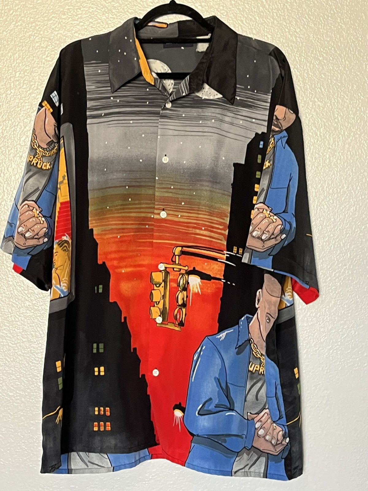Other Vintage Marc Edwards 2pac tribute hip hop graphic shirt y2k Size US XL / EU 56 / 4 - 6 Thumbnail