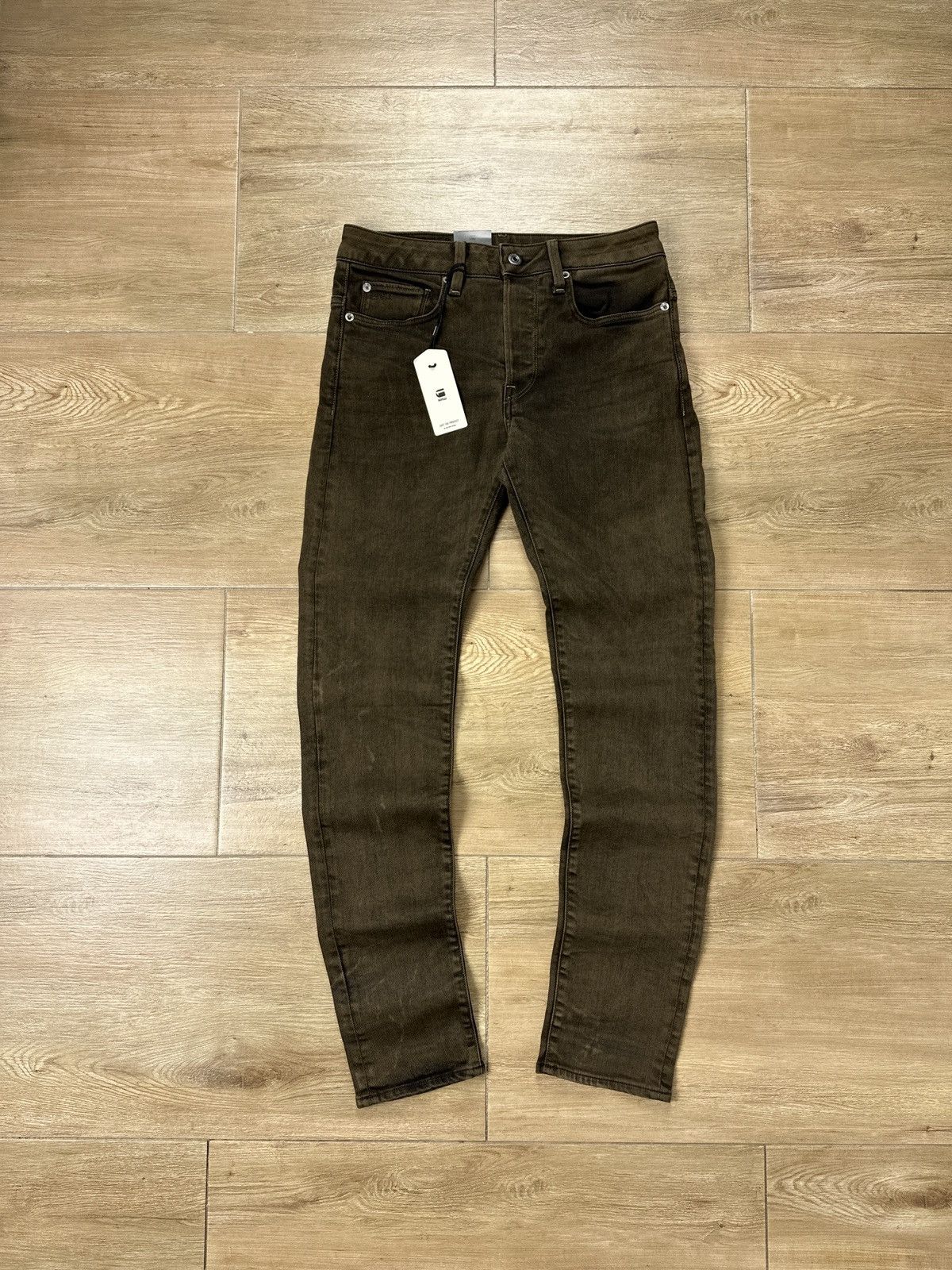 G-Star NEW🏷️ G-Star Raw 3301 Slim Coj Denim Jeans Size US 28 / EU 44 - 1 Thumbnail