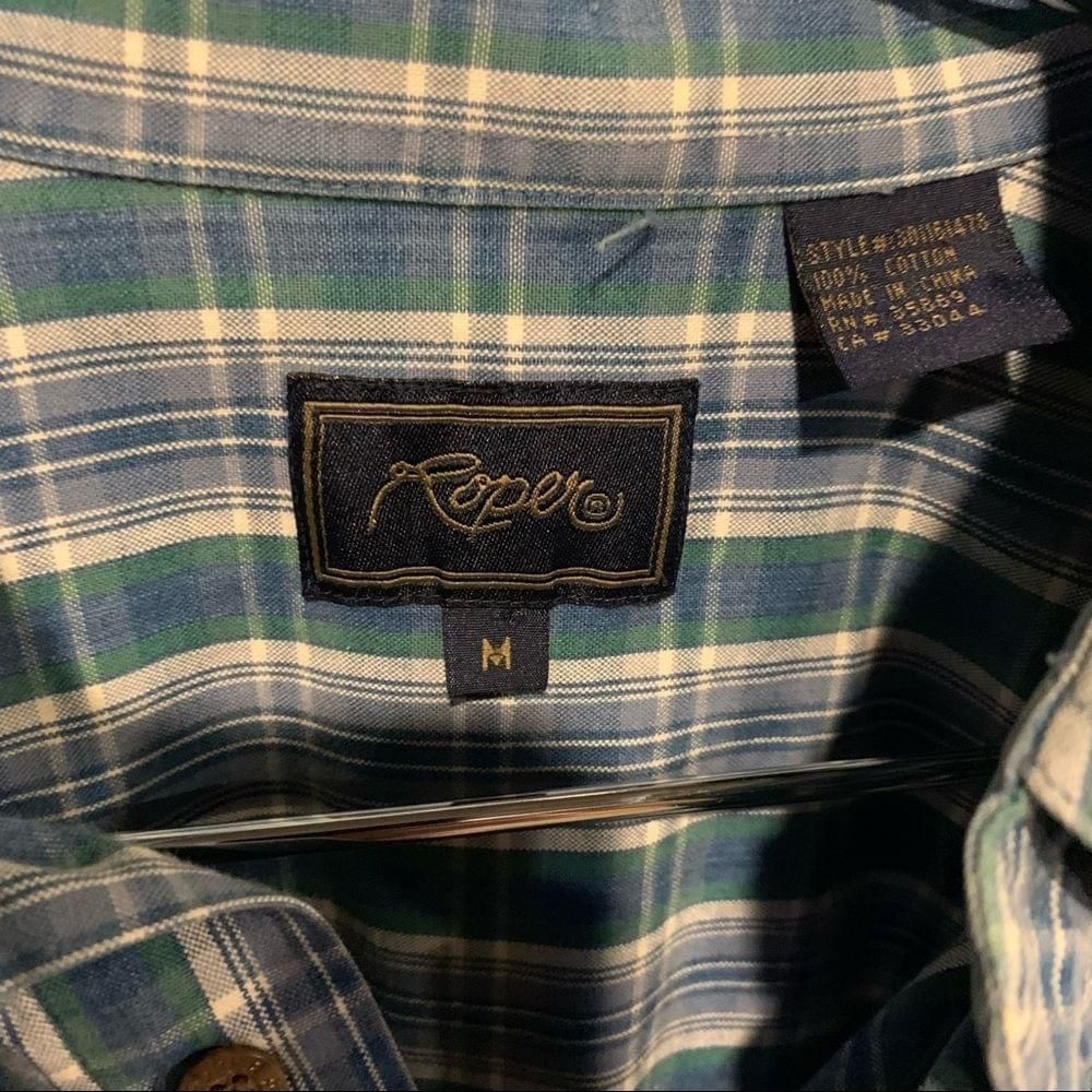 Roper Men’s Roper Western Button Down wShirt Size US M / EU 48-50 / 2 - 2 Thumbnail
