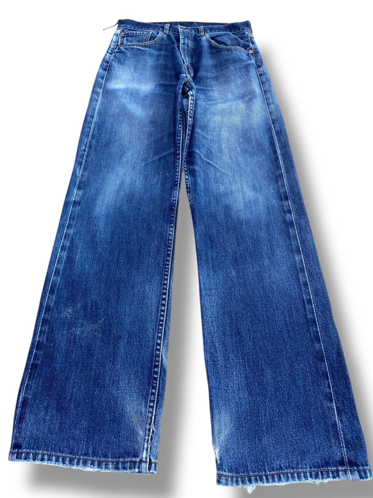 Levi's Vintage Levi’s Faded Blue Wash Style Loose Jeans Size US 32 / EU 48 - 1 Thumbnail