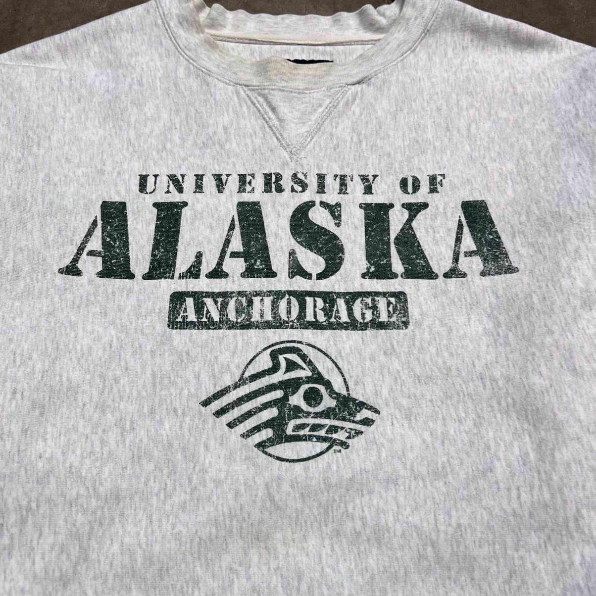 Jansport × Vintage Vintage University of Alaska Anchorage Seawolves Sweatshirt Size US L / EU 52-54 / 3 - 5 Thumbnail