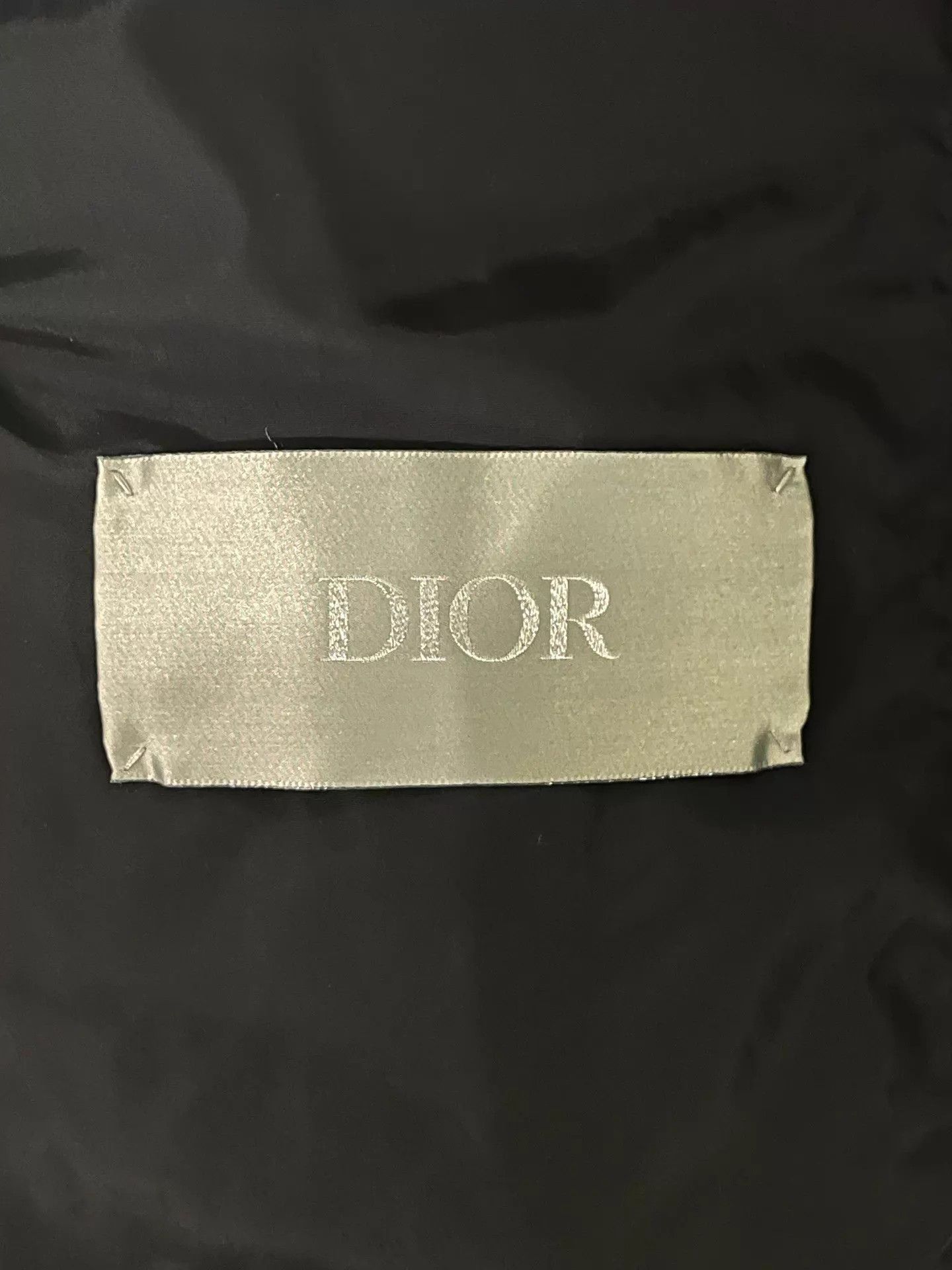Dior DIOR Black Stand-Collar Down-Jkt Oblique AO 44 Size US S / EU 44-46 / 1 - 5 Thumbnail