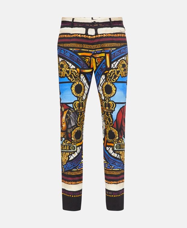 Dolce & Gabbana Casual trousers Size US 44 / EU 60 - 1 Thumbnail