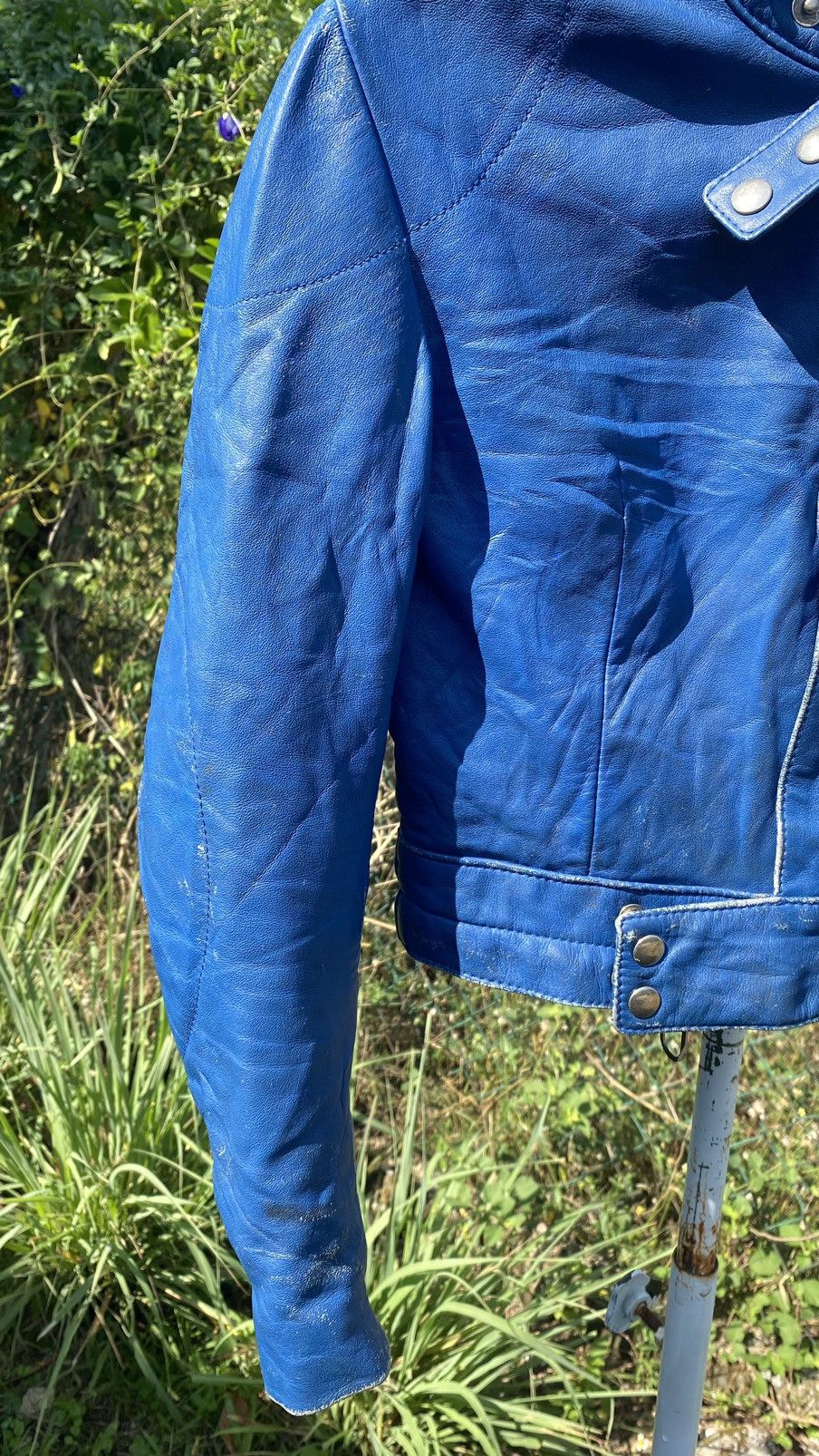 Genuine Leather Rare Vintage Harro Kombi Leather Jacket Size ONE SIZE - 14 Thumbnail