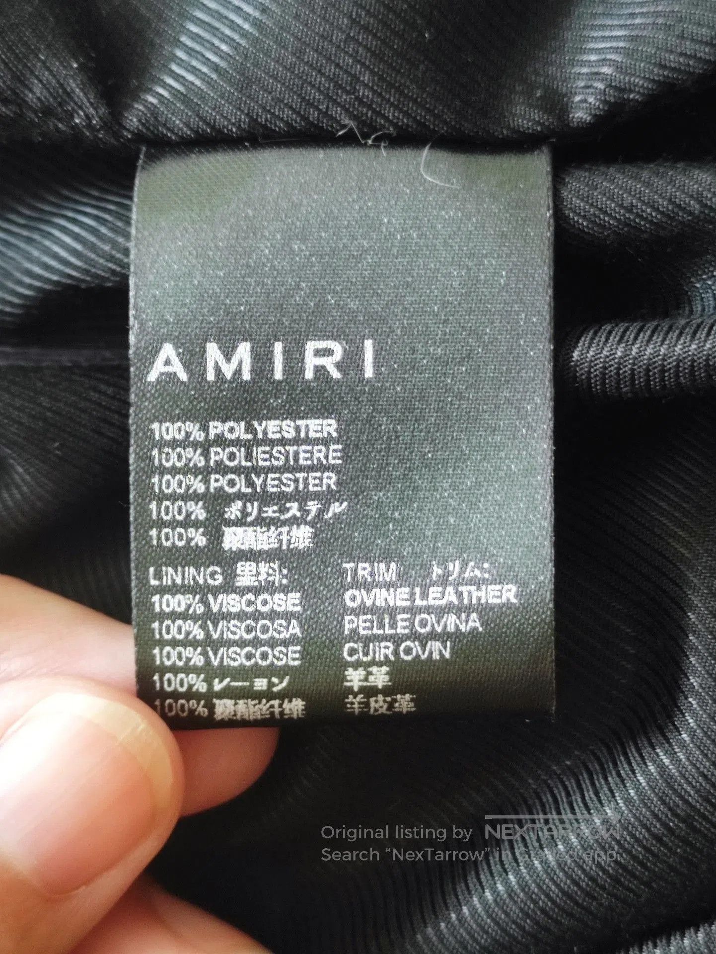 Amiri Amiri Brown Fur Collar Coat. Size US M / EU 48-50 / 2 - 6 Thumbnail