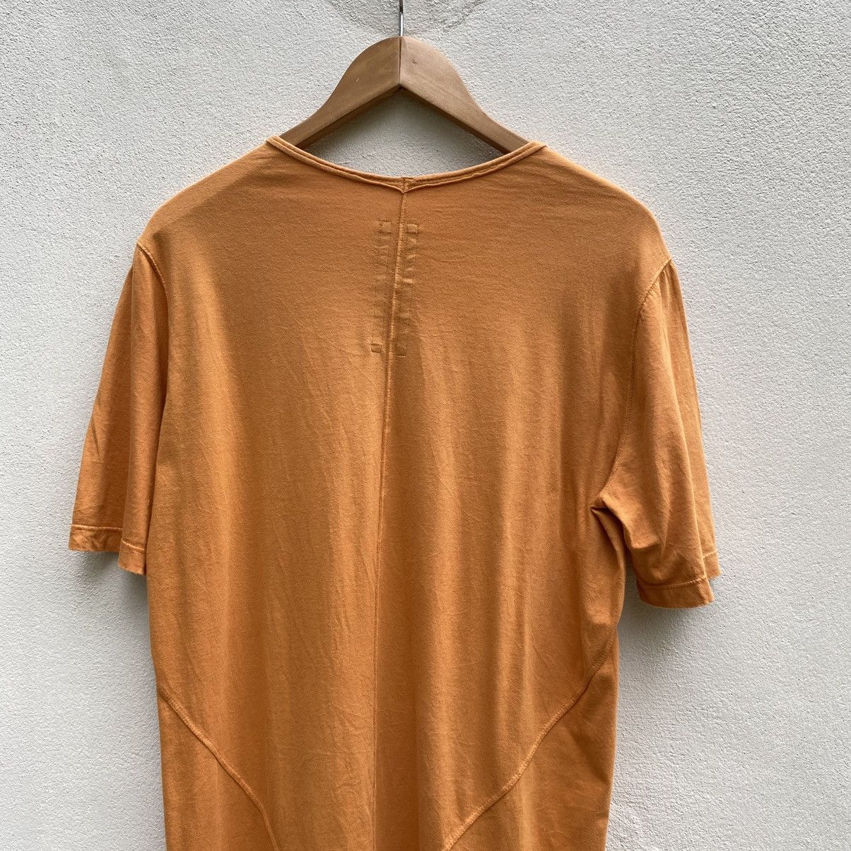 Rick Owens Drkshdw Rick Owens drkshdw mustard tee Size US M / EU 48-50 / 2 - 6 Thumbnail