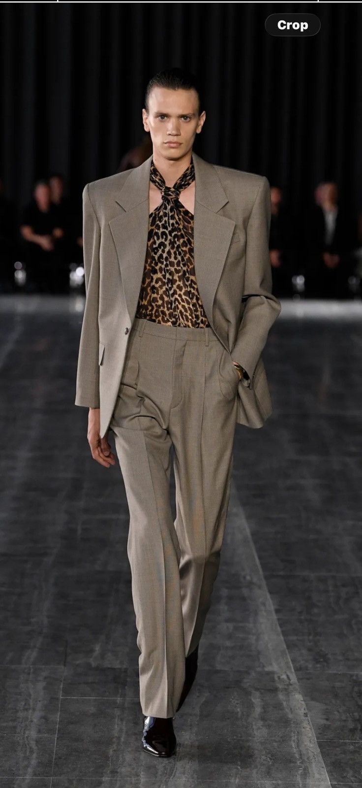 Saint Laurent Paris Saint laurent 2024 silk blazer. 54/44.$3700 Size 44R - 1 Thumbnail