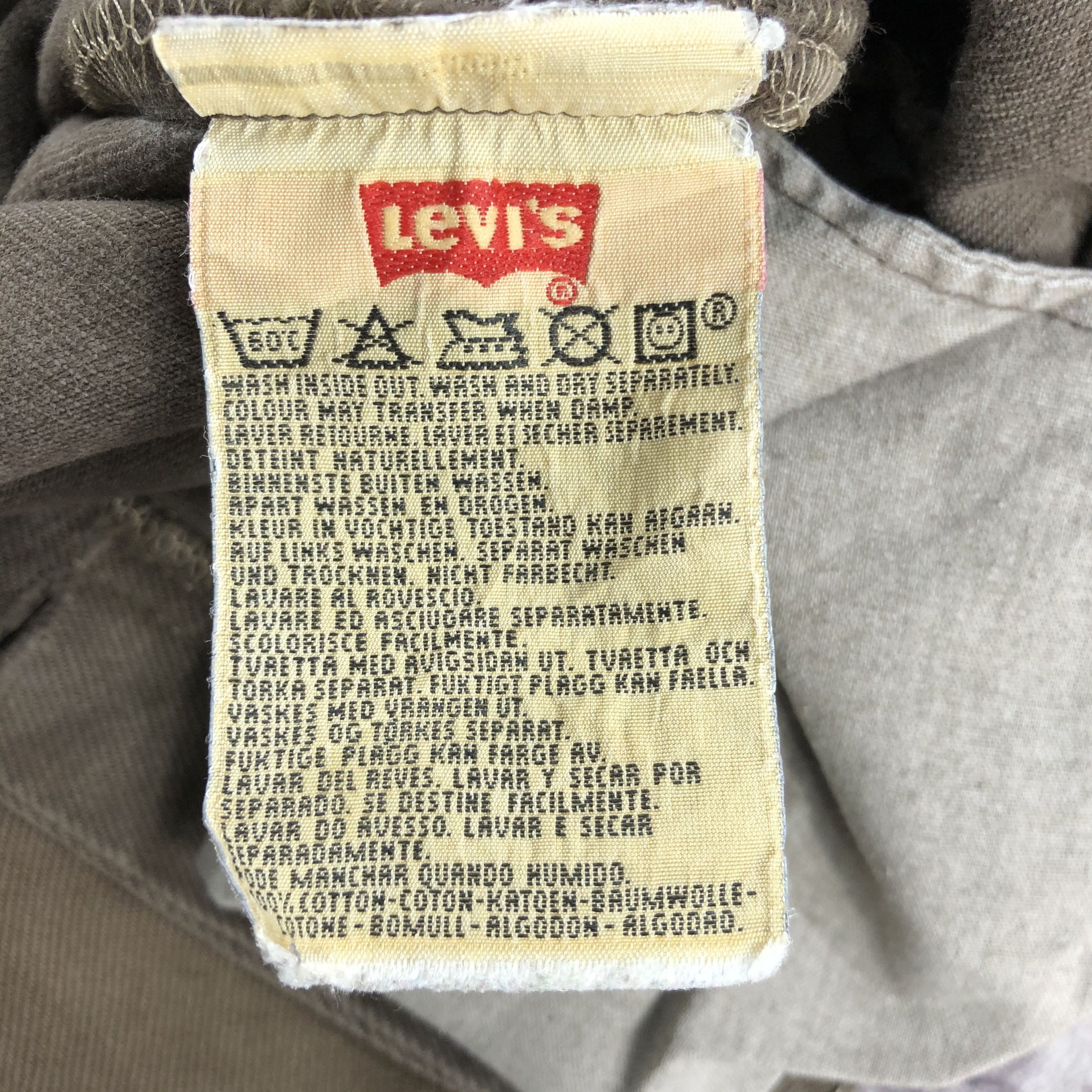Levi's × Vintage Vintage 90s Levis 501 Jeans-JM2347 Size US 31 - 12 Thumbnail